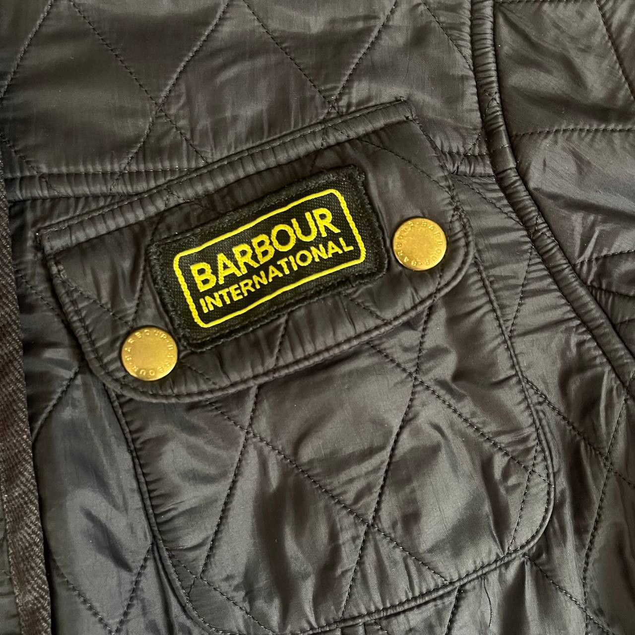 Barbour Women’s Quilted Bomber Jacket International Size 10 Size L / US 10 / IT 46 - 12 Thumbnail