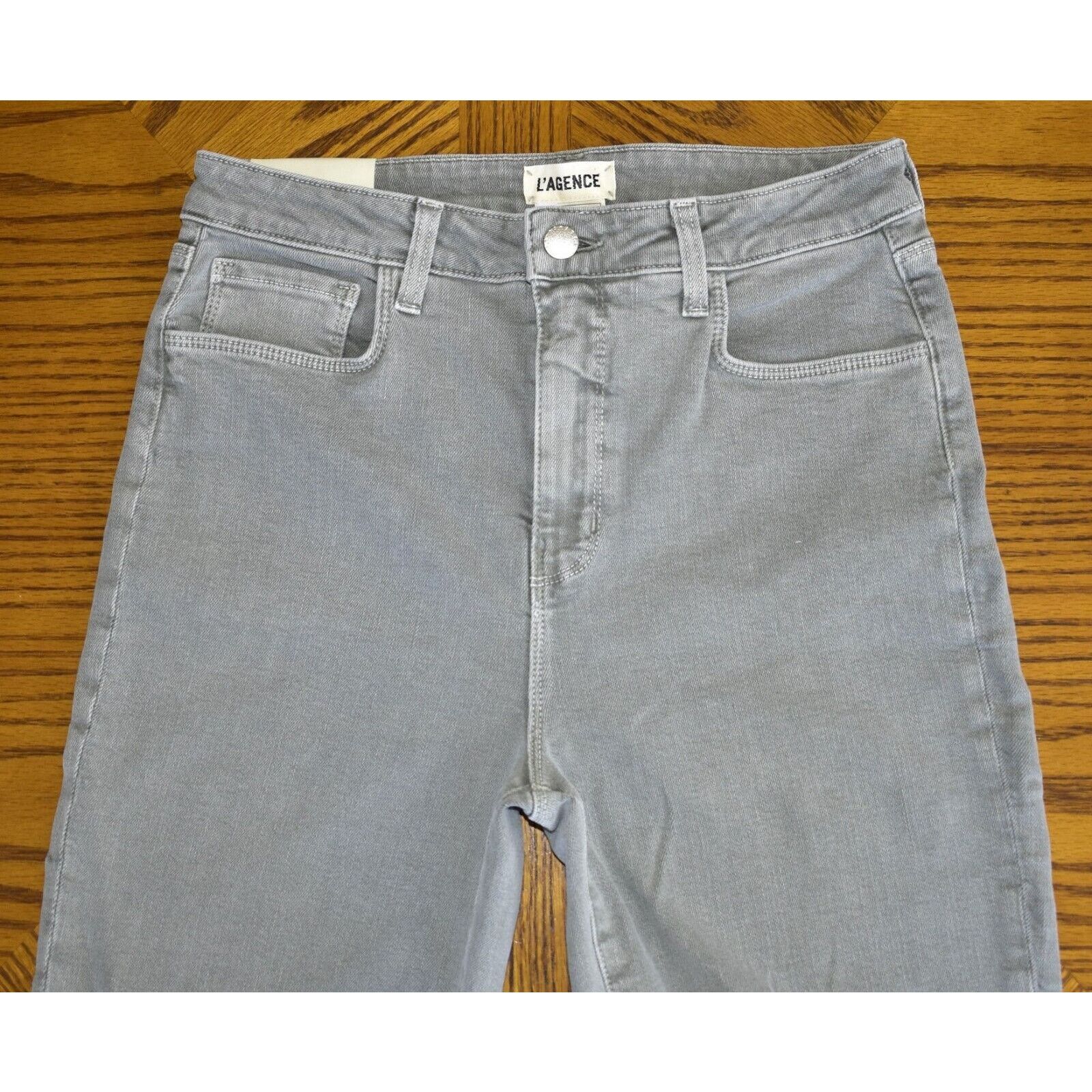 L'AGENCE B0 NEW L'AGENCE Gray High Rise Skinny Jeans Size 29 Size 29" - 2 Thumbnail