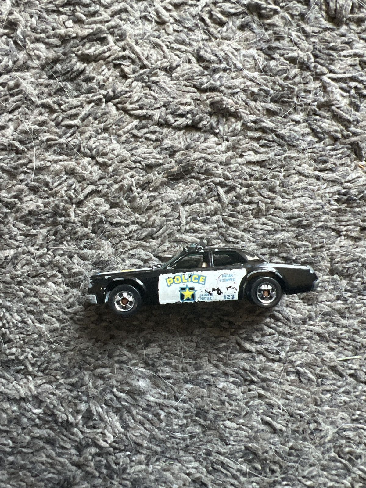 Vintage 1977 Mattel Hot Wheels Police Size ONE SIZE - 2 Thumbnail