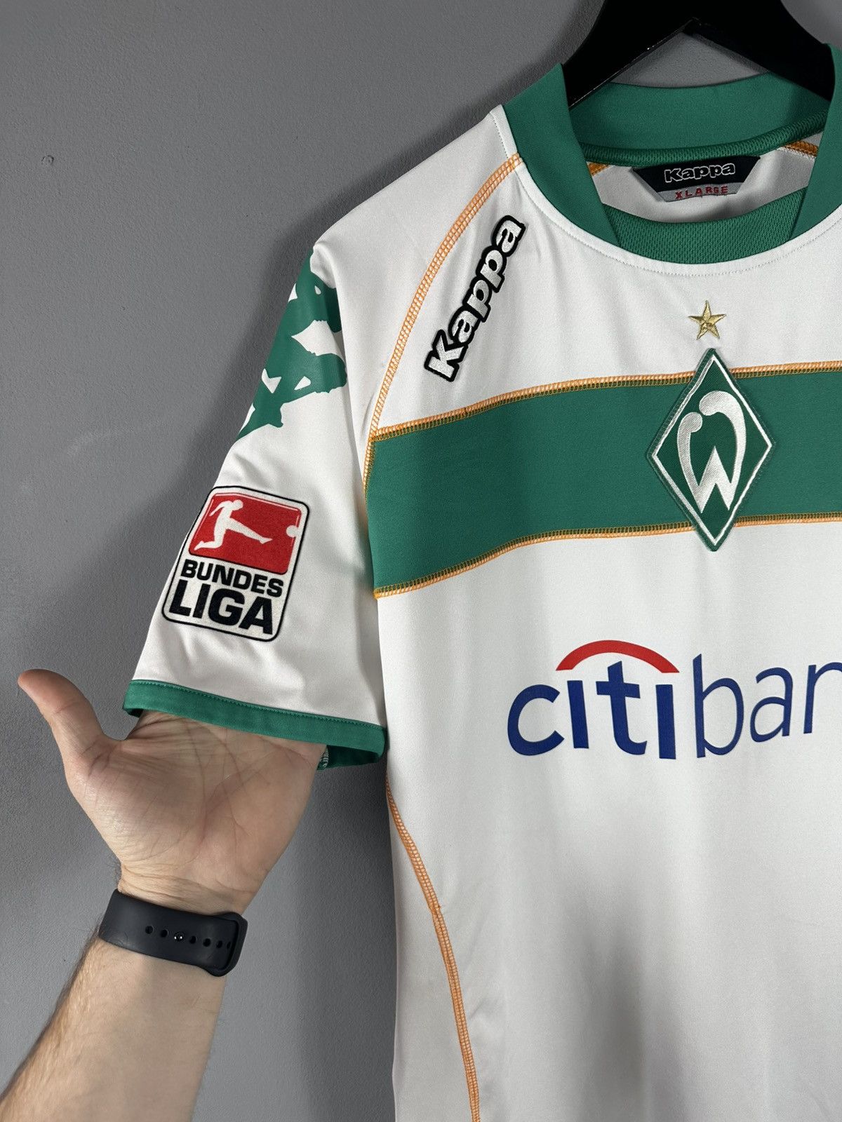 Kappa Werder Bremen 2008 Kappa Jersey Boenisch Size US XL / EU 56 / 4 - 2 Thumbnail