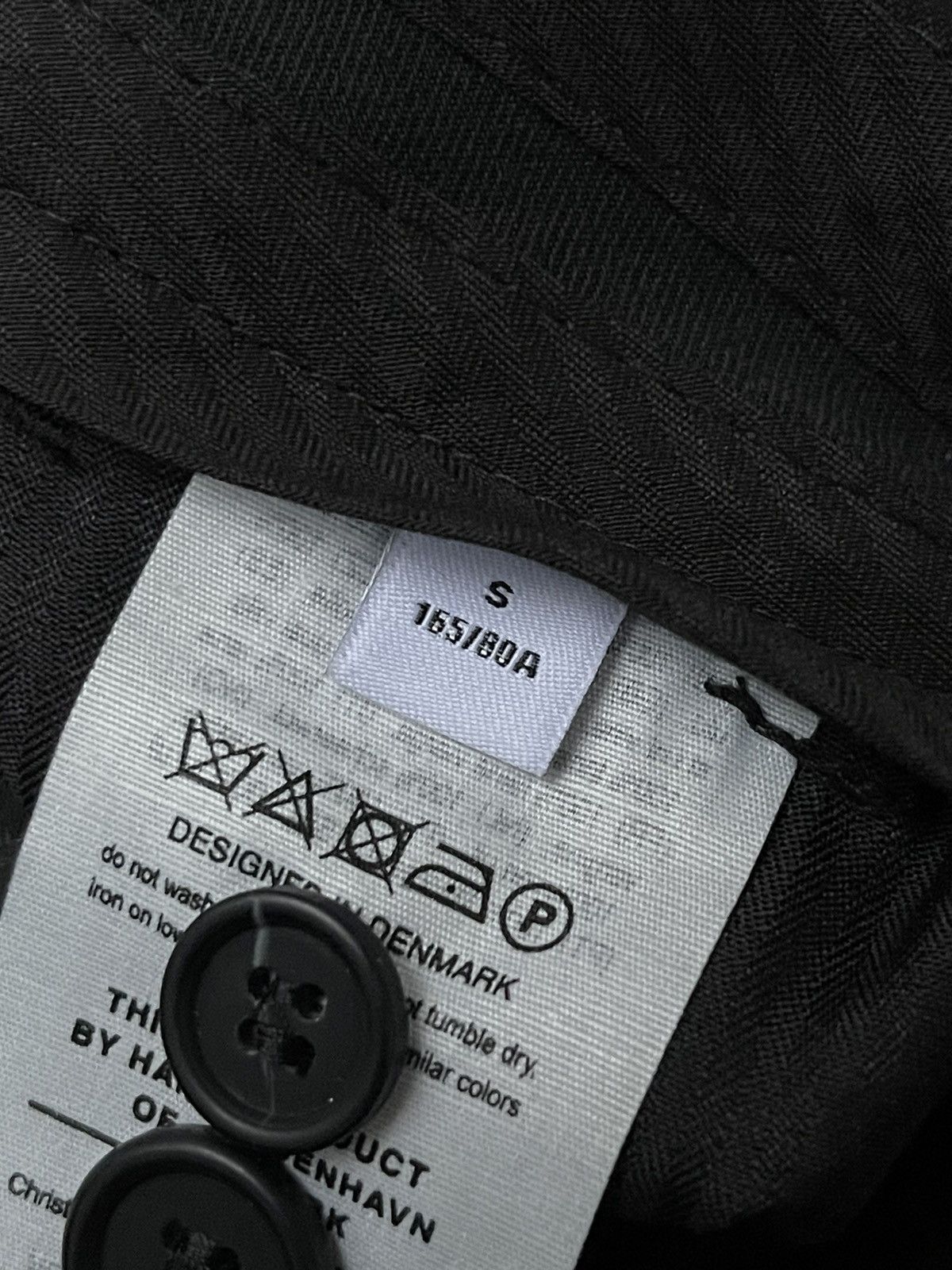 Han Kjobenhavn !DS! AW22 Han Kjobenhavn Pleated Suit Black Track Trousers Size US 32 / EU 48 - 22 Thumbnail
