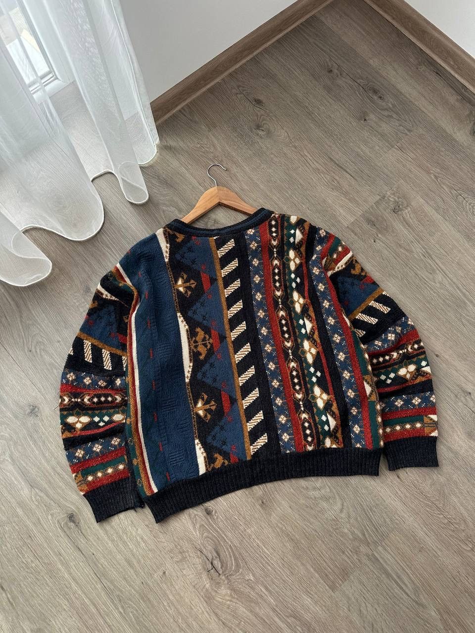 Carlo Colucci × Coogi × Vintage Vintage Coogi Style Knit Y2K Style Sweater Size US M / EU 48-50 / 2 - 13 Thumbnail