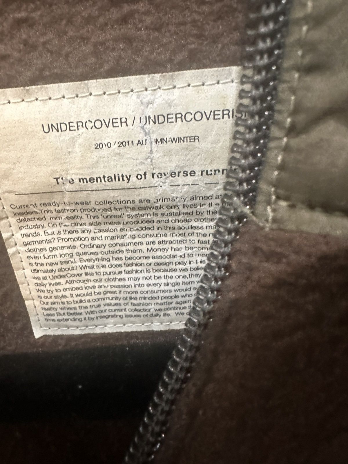 Undercover Undercover Hooded Fleece Size US M / EU 48-50 / 2 - 5 Thumbnail