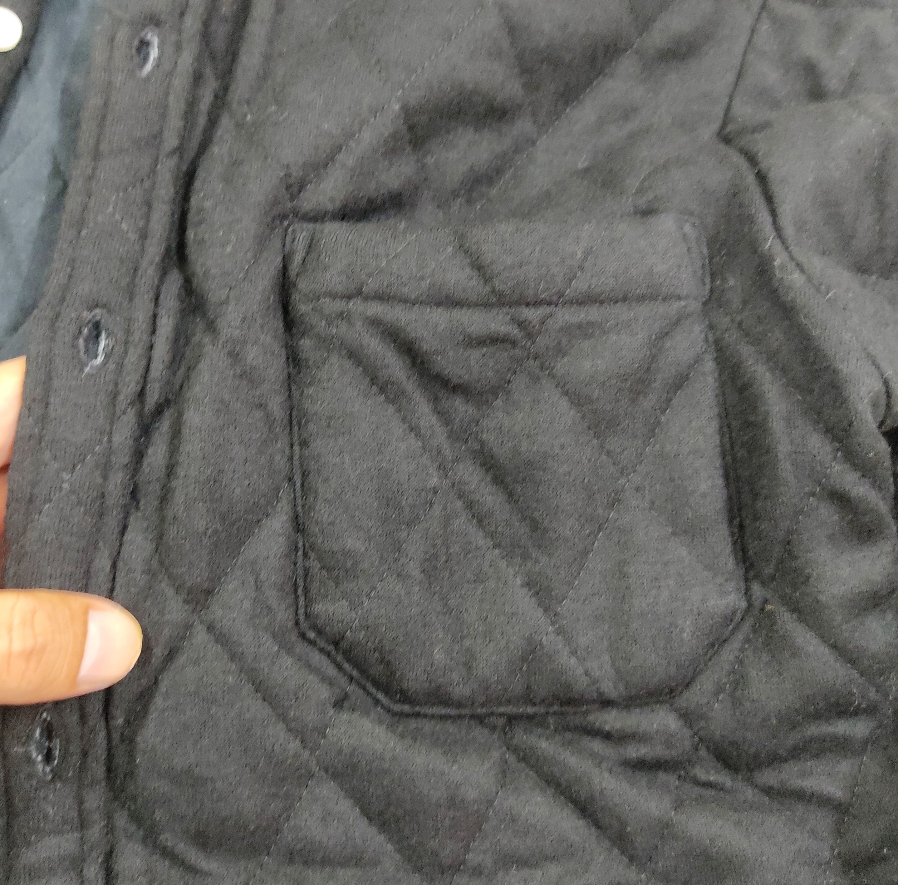 Designer × Opening Ceremony OPENING CEREMONY Wool Quilted Button-Up Shirt Jacket Size US XS / EU 42 / 0 - 9 Thumbnail