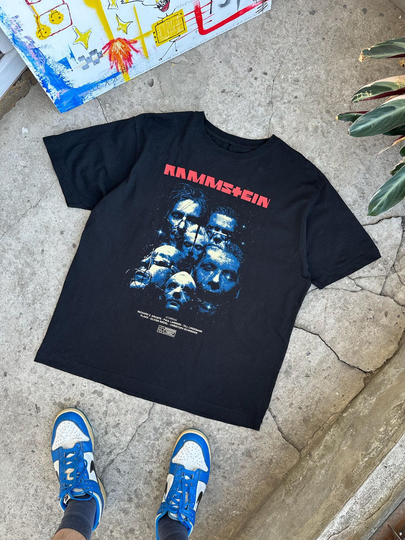 Band Tees Vintage Rammstein T-Shirt Size US XL / EU 56 / 4 - 1 Thumbnail