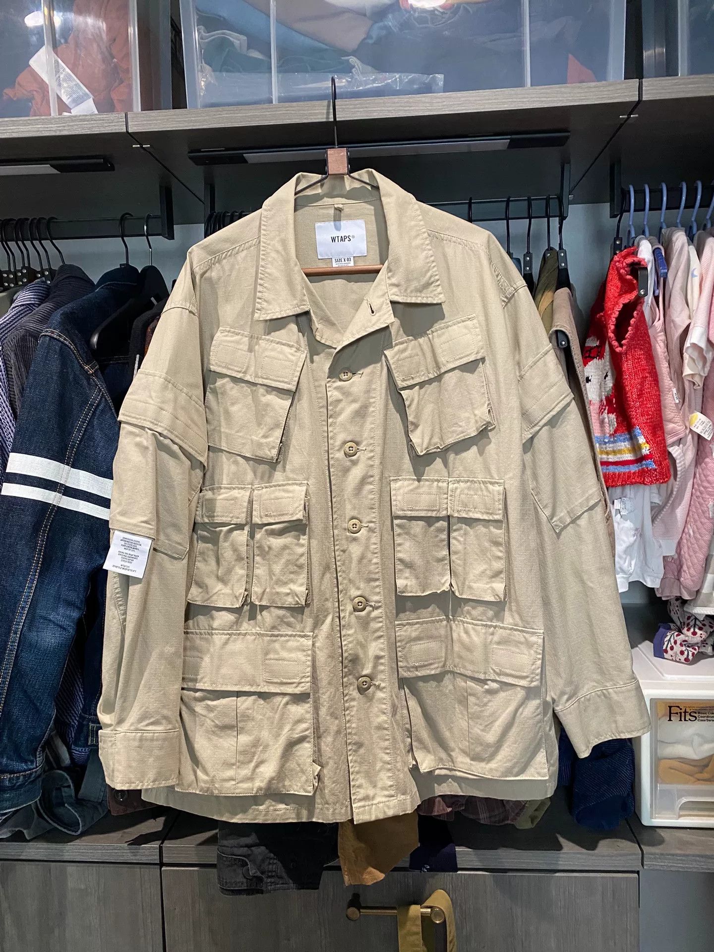 Wtaps WTAPS Modular Cotton Work Jacket | Grailed