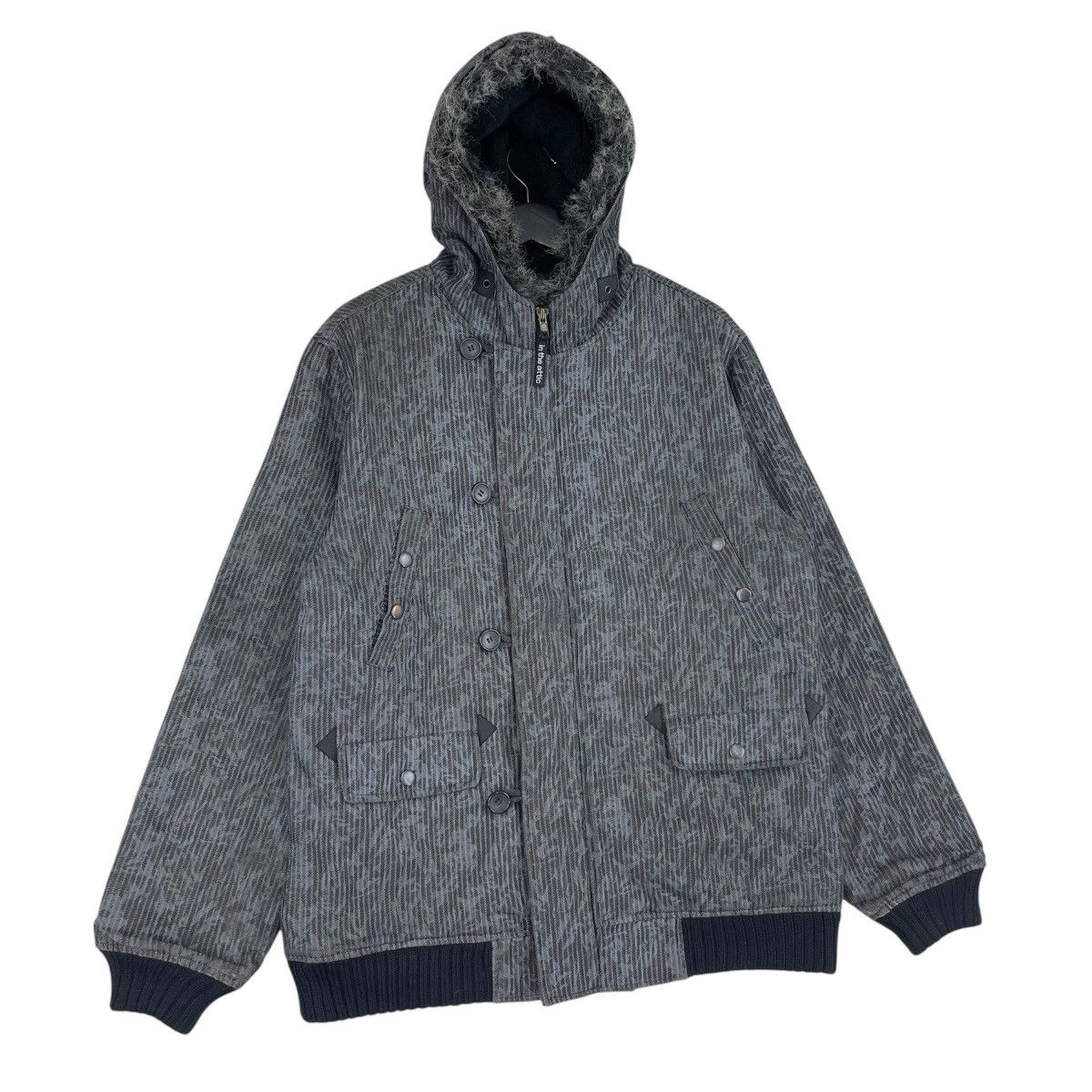 In The Attic In The Attic Fur Hoodie Bomber Jacket Size US M / EU 48-50 / 2 - 6 Thumbnail