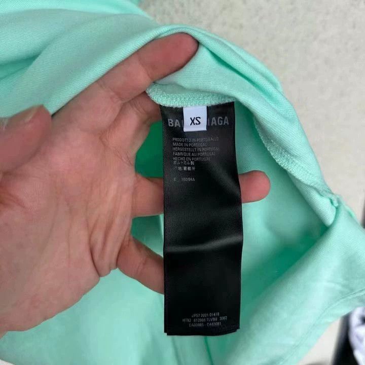 Balenciaga Balenciaga Embroidered logo short sleeves front and back Size US XS / EU 42 / 0 - 4 Thumbnail