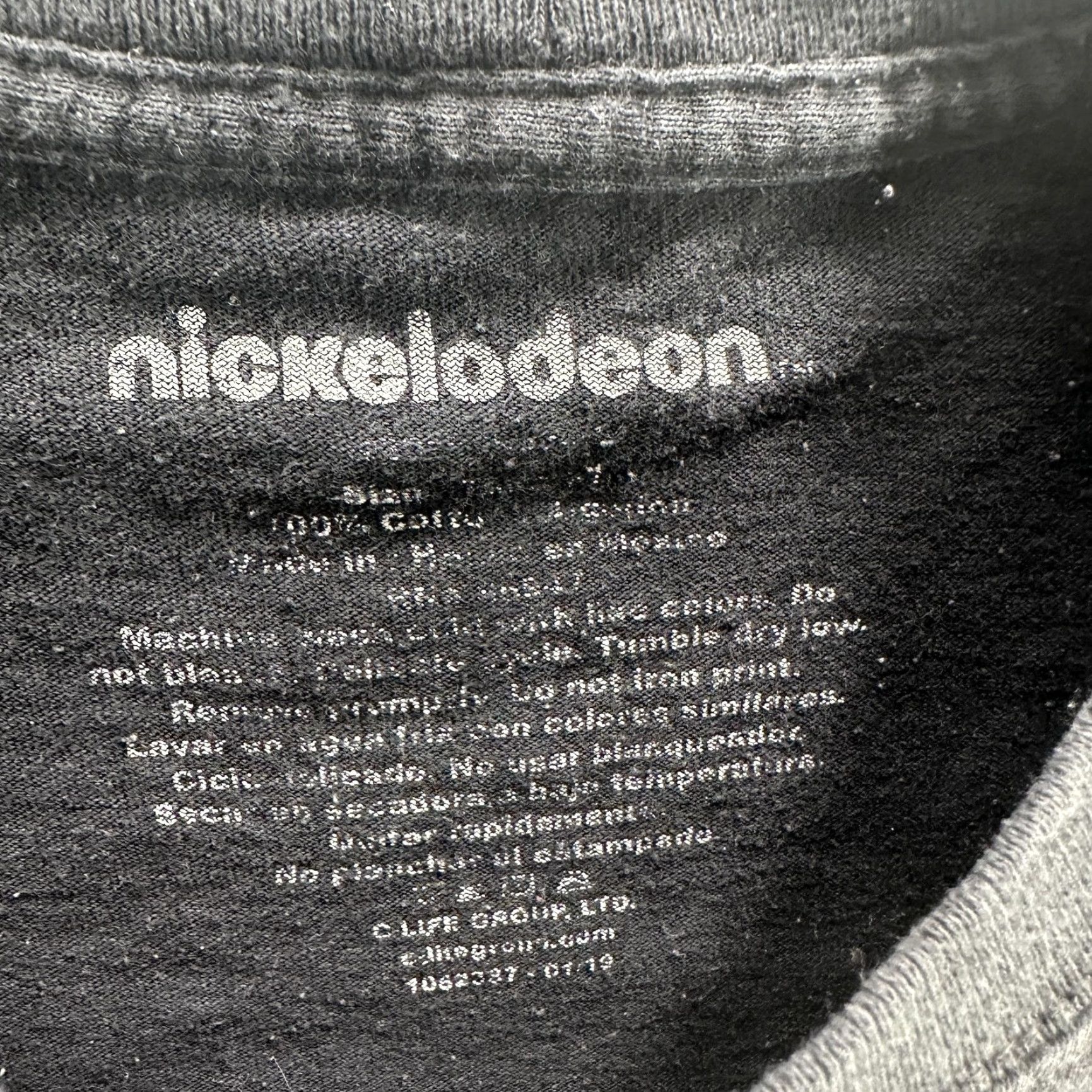 Nickelodeon VINTAGE Nickelodeon Men's T-Shirt Large Cartoon 90s Retro Rugrats Hey Arnold Rocko Graphic Tee Size US L / EU 52-54 / 3 - 7 Thumbnail