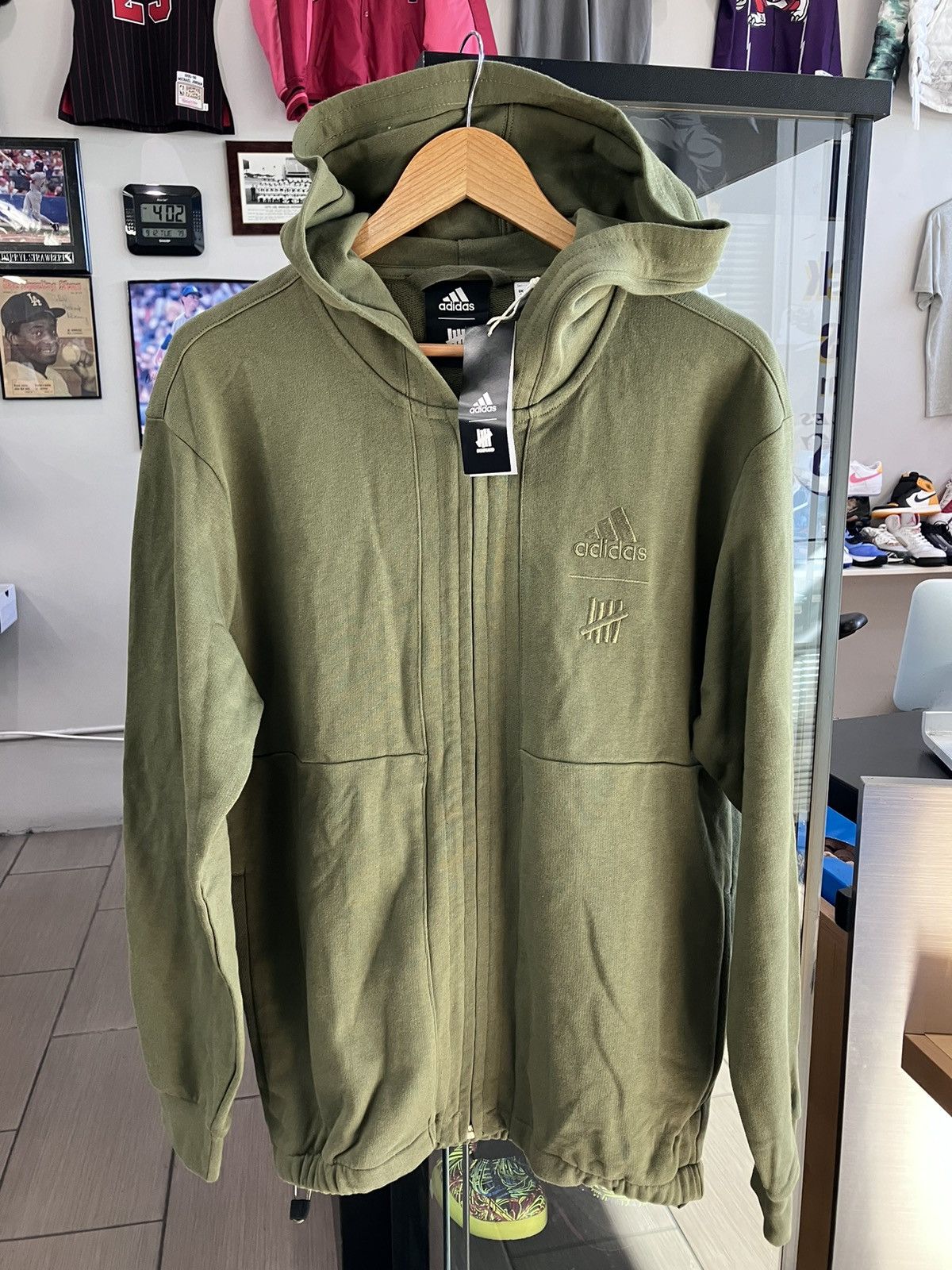 Adidas undefeated hoodie hotsell