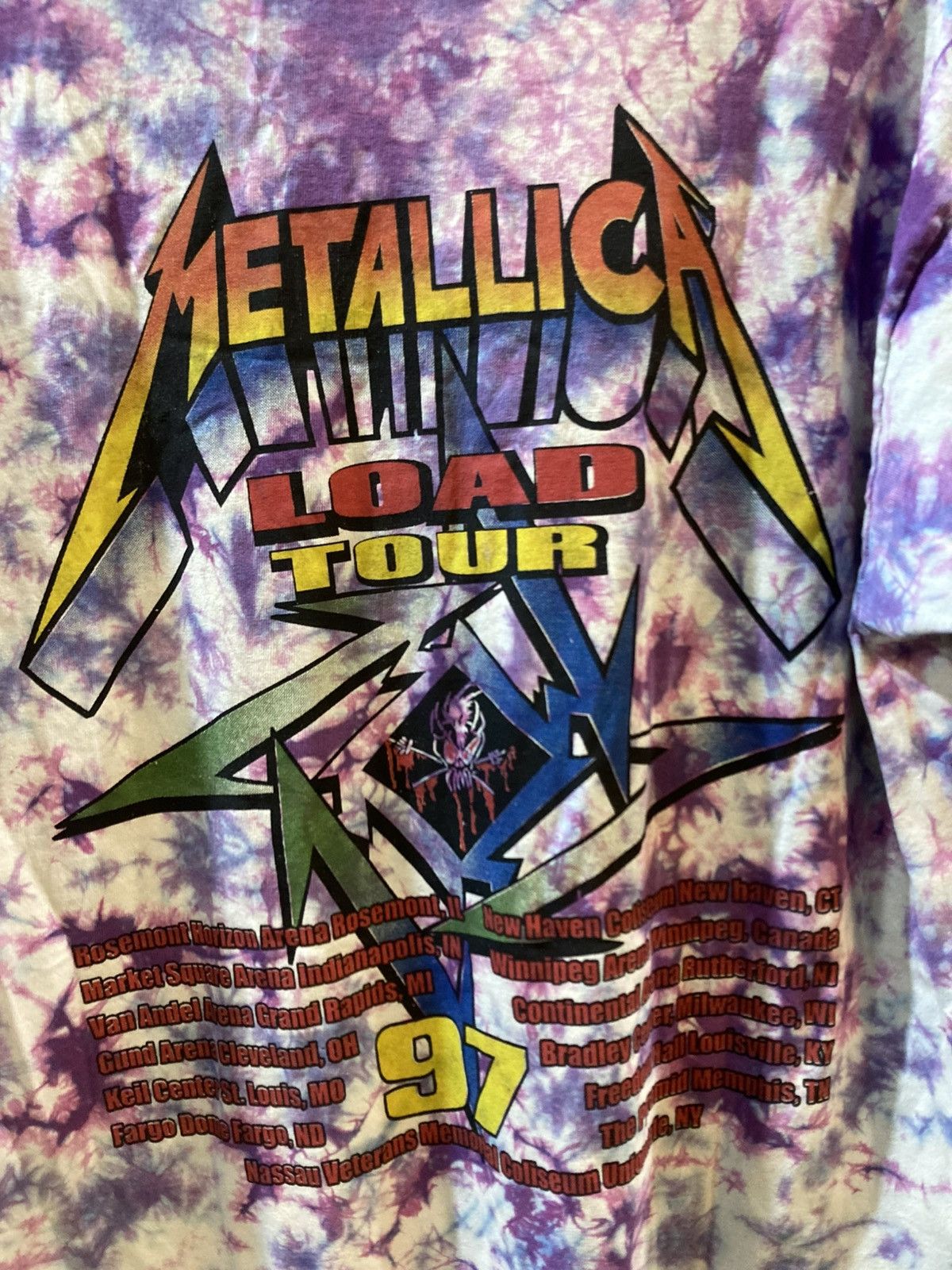 Metallica Vintage Metallica T shirt 1997’s Size US XL / EU 56 / 4 - 6 Thumbnail