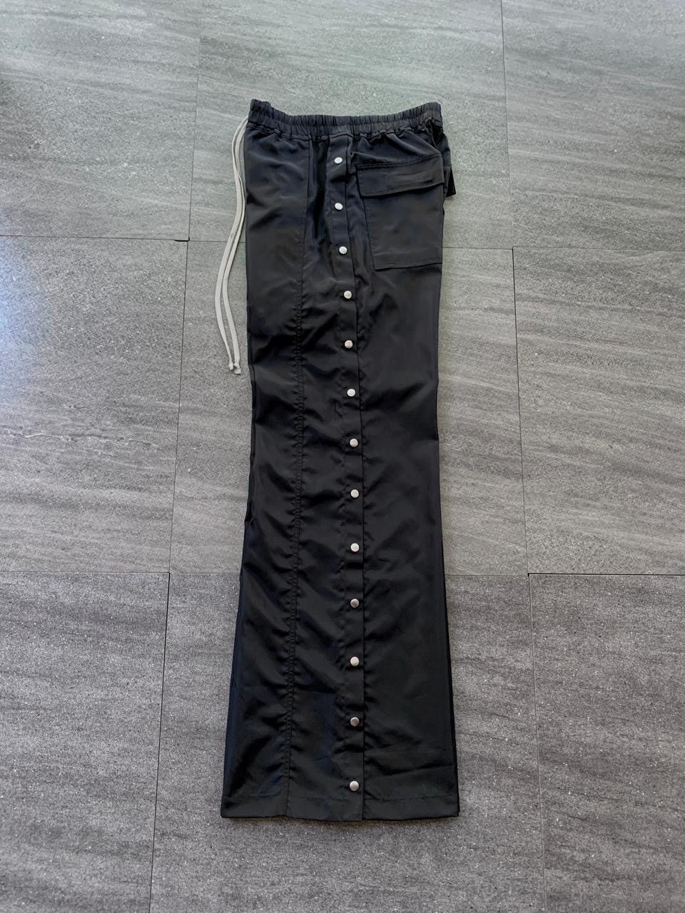Rick Owens FREE TAX! Nylon Wideleg Pusher Pants Size US 34 / EU 50 - 7 Thumbnail