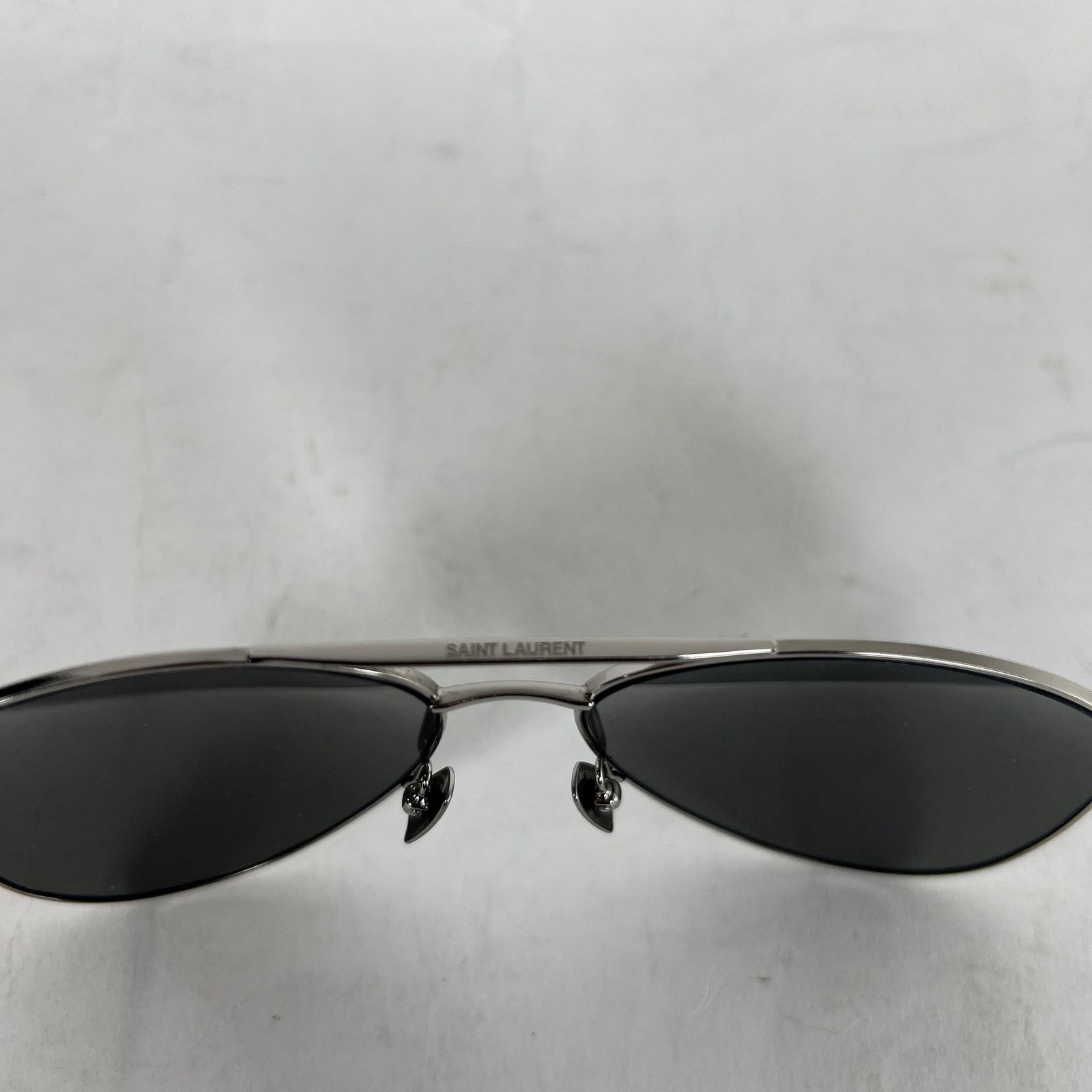 Saint Laurent Paris Saint Laurent Black Tinted Aviator Sunglasses Size ONE SIZE - 6 Thumbnail
