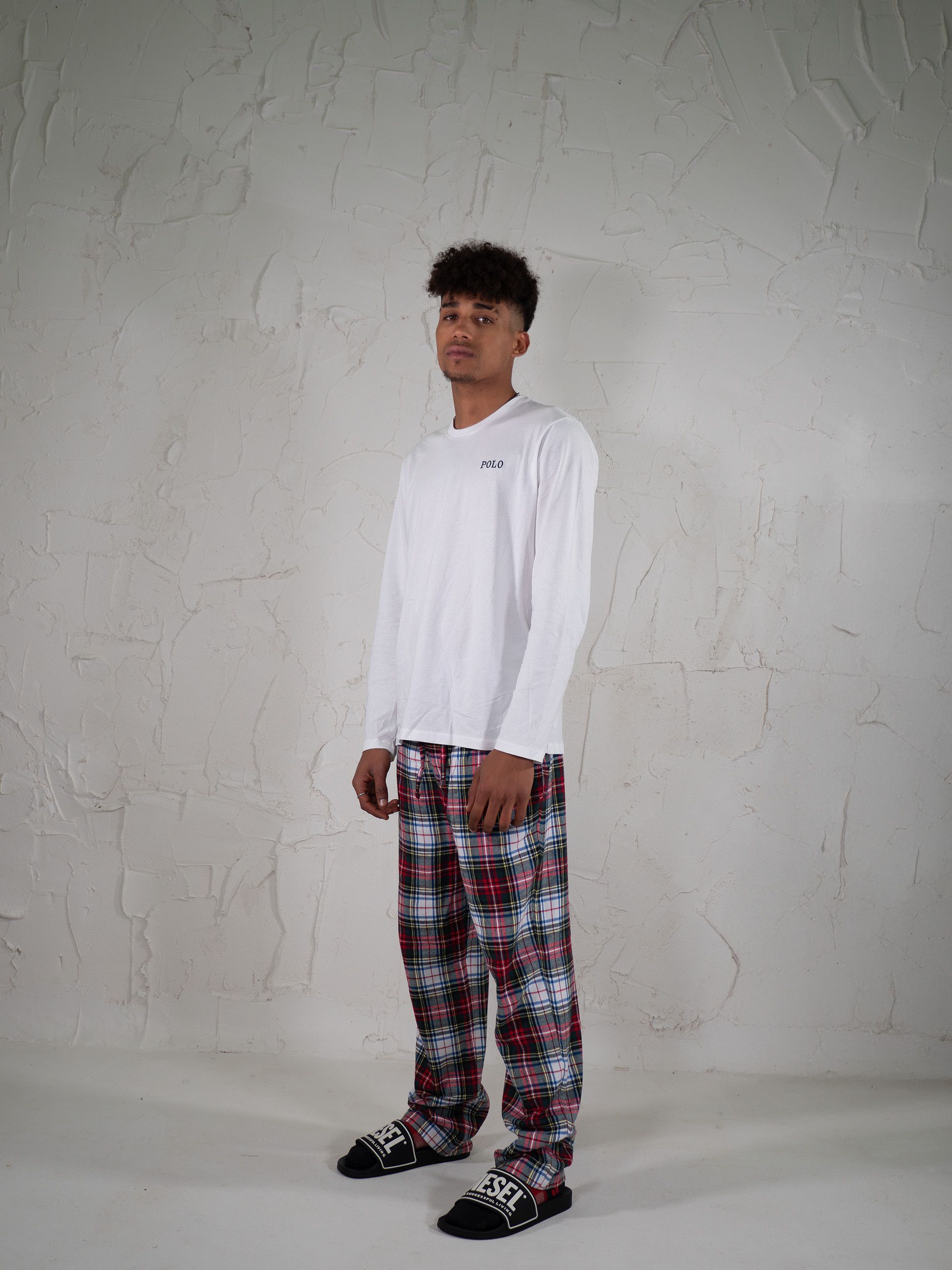 Polo Ralph Lauren POLO RALPH LAUREN 714950621004 PAJAMAS SLE-SET MULTI SIZE L Size 34 - 1 Thumbnail