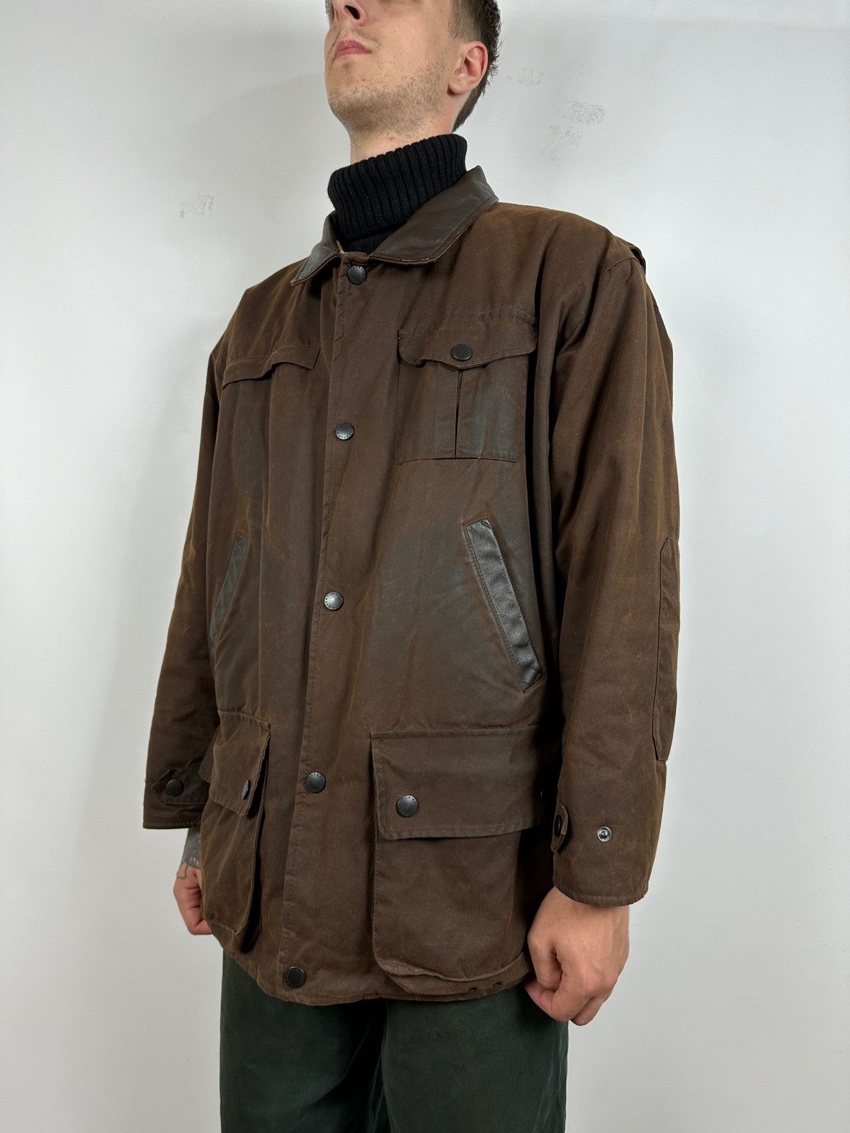 Barbour fashion bushman wax jacket