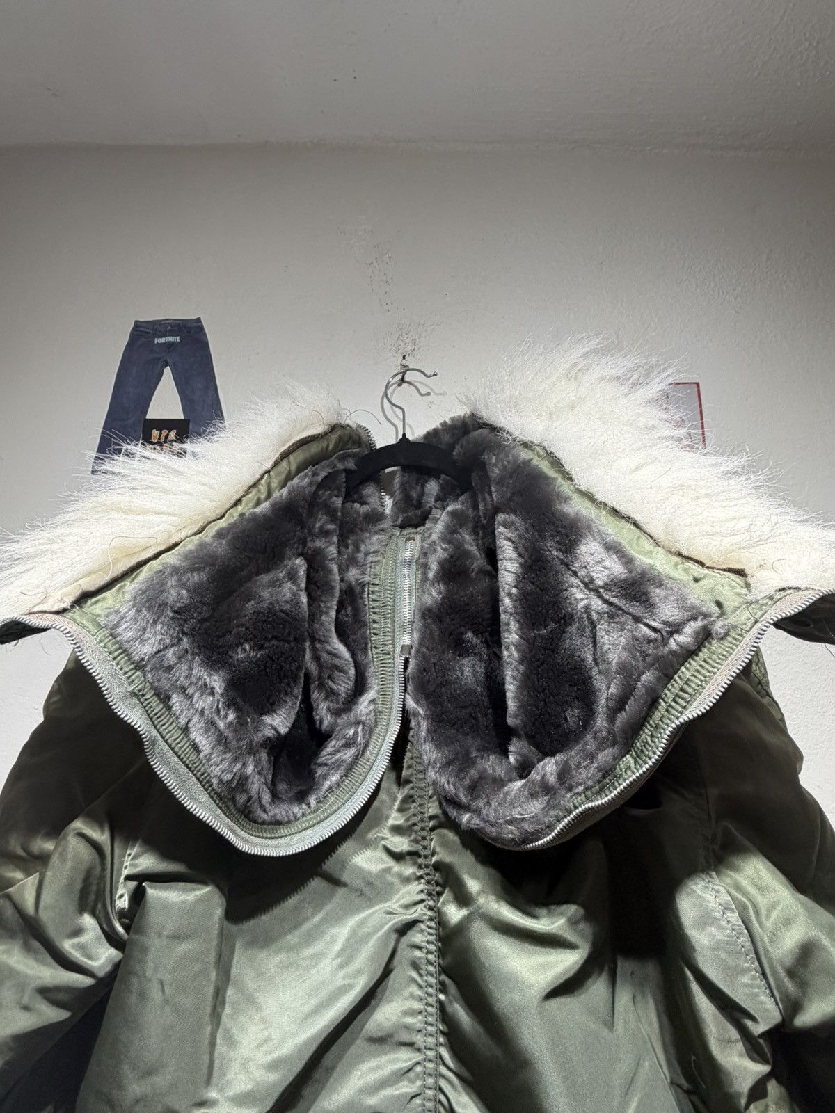 Alpha Industries Vintage 80s Alpha Industries N-2 Jacket Size US L / EU 52-54 / 3 - 10 Thumbnail
