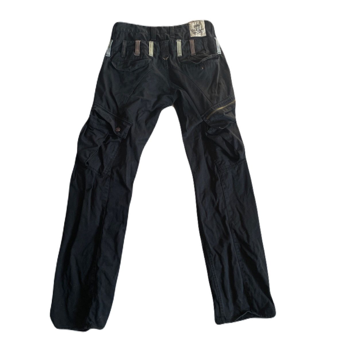 パンツ 2000's archive Black gimmick slacks y2k 2000's archive Black gimmick slacks y2k パンツ 2000's archive