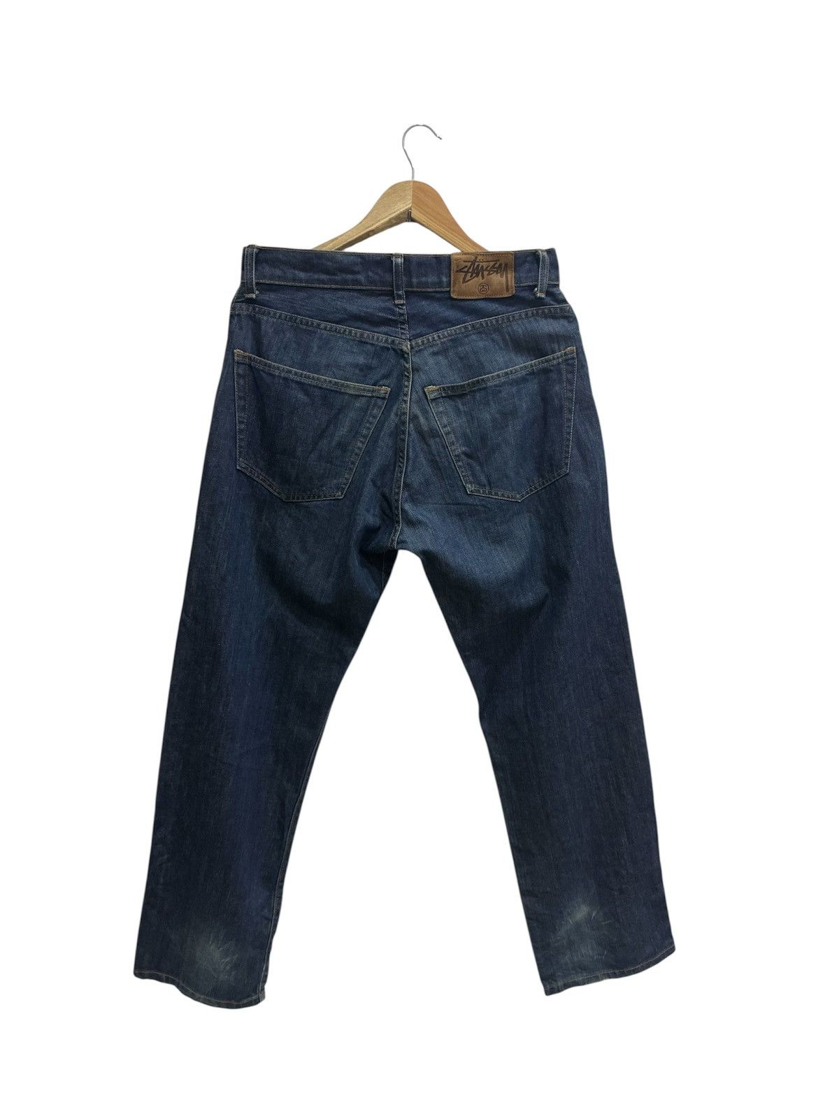 Stussy Stussy Jeans Leather Patch Made in USA Size US 32 / EU 48 - 2 Thumbnail