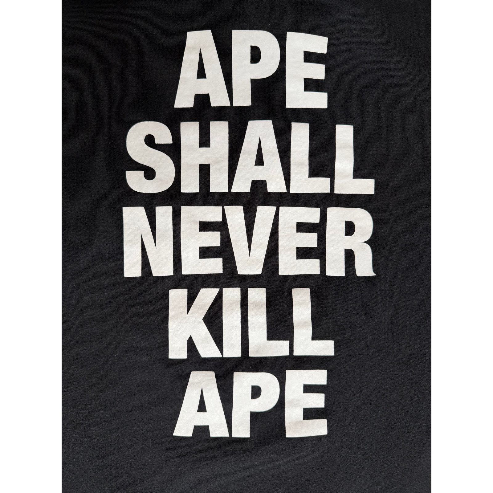 Bape × Nigo × Vintage Bape Ape Shall Never Kill Ape Pullover Hoodie Size US S / EU 44-46 / 1 - 4 Thumbnail