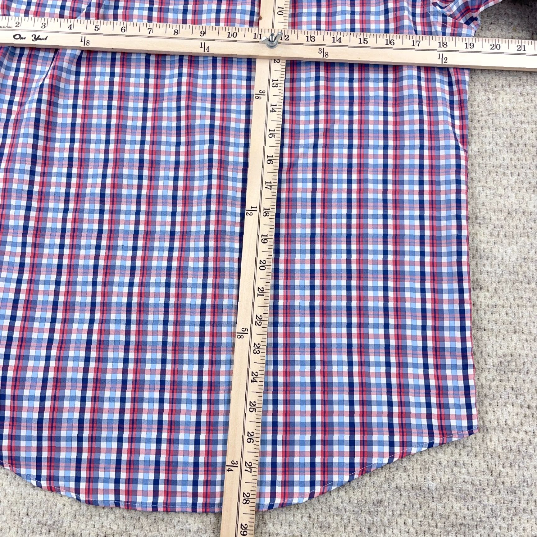 Vineyard Vines Vineyard Vines Shirt Men Small Blue Pink Performance Button Up Nylon Slim Fit Shirt Mens Vineyard Vines Plaid All Seasons 90s? Size US S / EU 44-46 / 1 - 7 Thumbnail