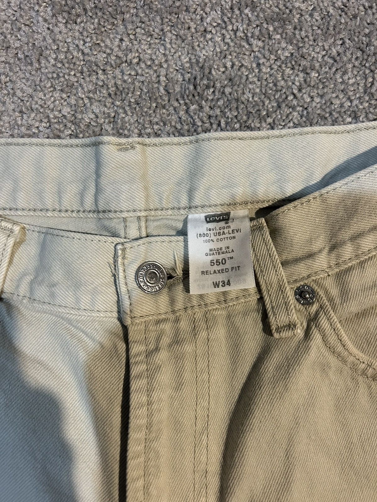Levi's × Levi's Vintage Clothing × Vintage Vintage Levi's 550 Jean Short Size US 34 / EU 50 - 6 Thumbnail