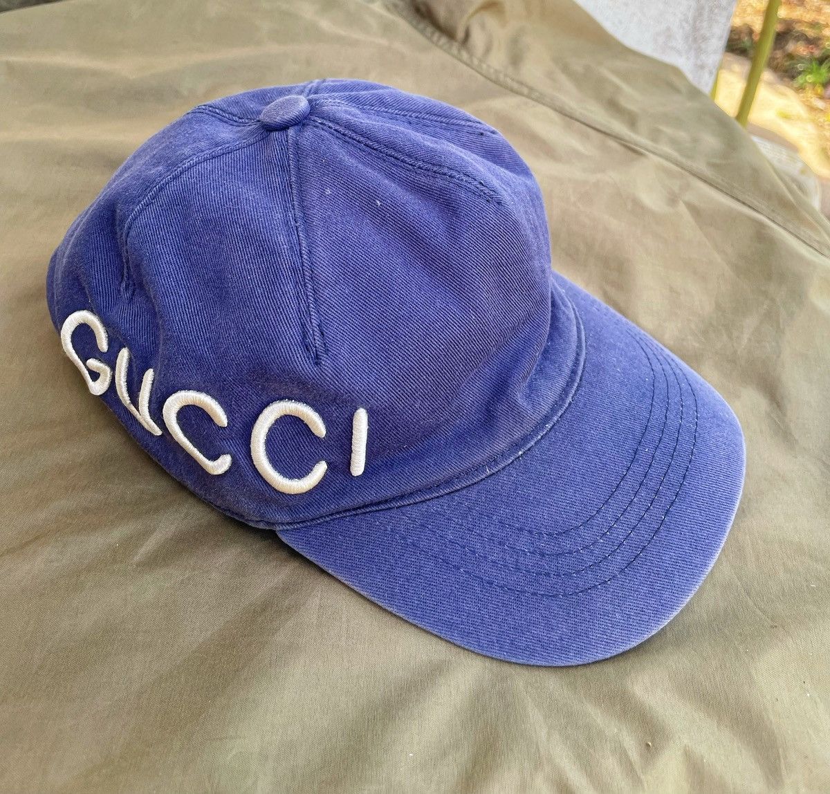 Gucci Vintage Used Gucci Cap Short Brim . Size ONE SIZE - 1 Thumbnail