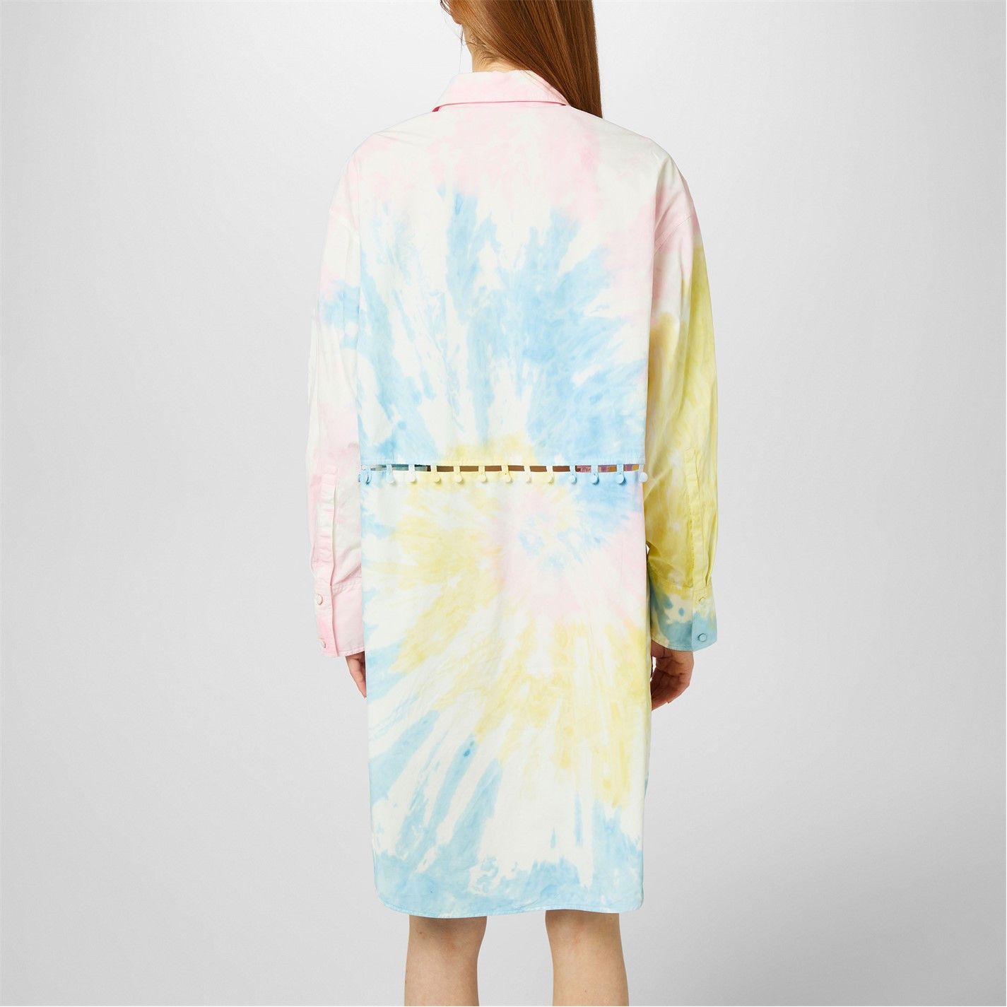 Palm Angels o1g2r1mq0325 Tie Dye Shirt in Multicolor Size S / US 4 / IT 40 - 5 Thumbnail