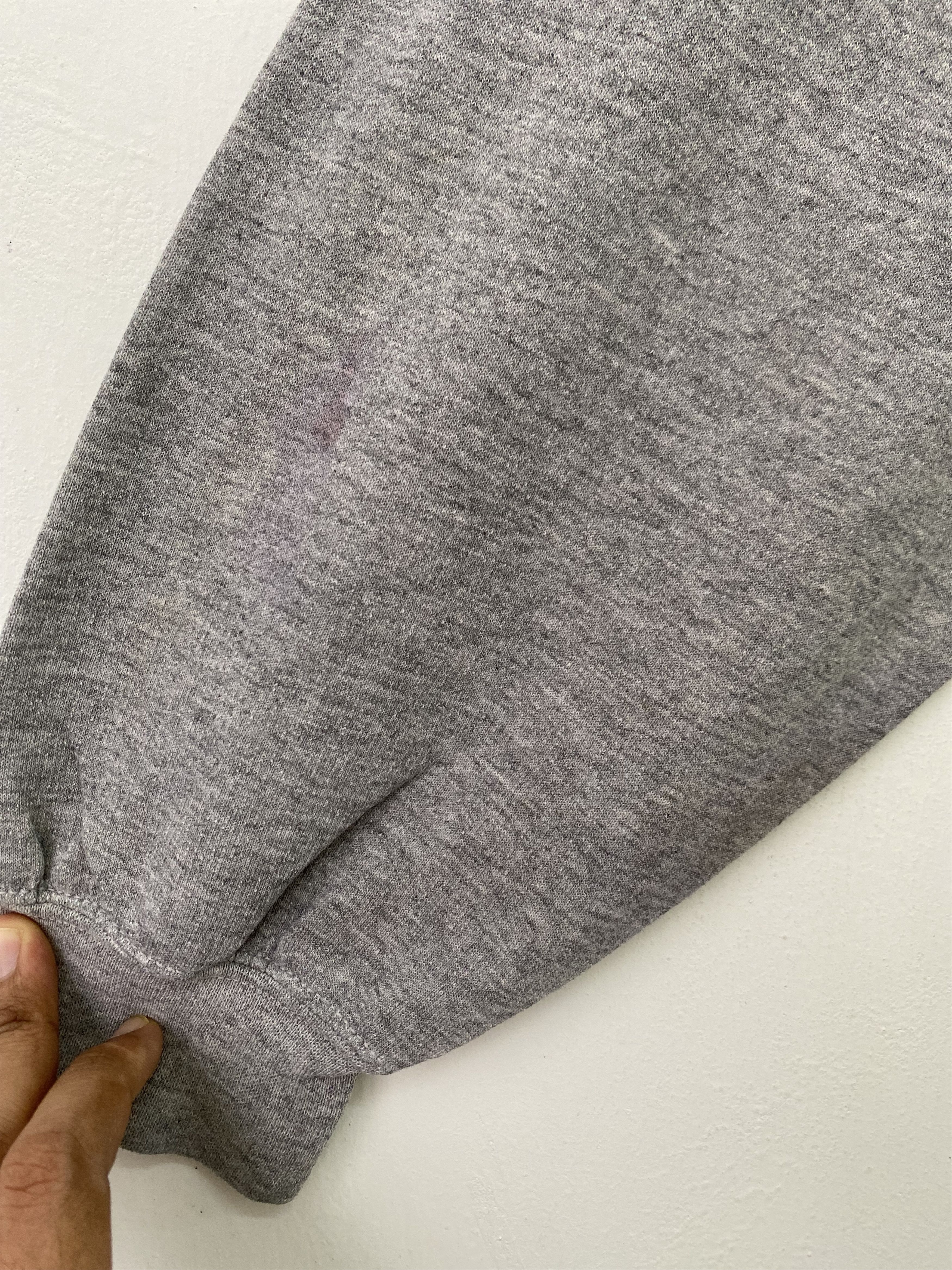 Vintage Vintage University Kansas Jayhawks Sweatshirt XL size Grey Size US XL / EU 56 / 4 - 9 Thumbnail