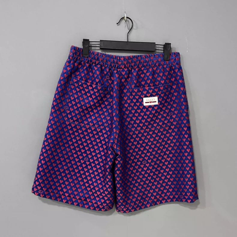 Gucci Gucci Love full-print logo shorts 2502-Nextarrow Size US 30 / EU 46 - 3 Thumbnail