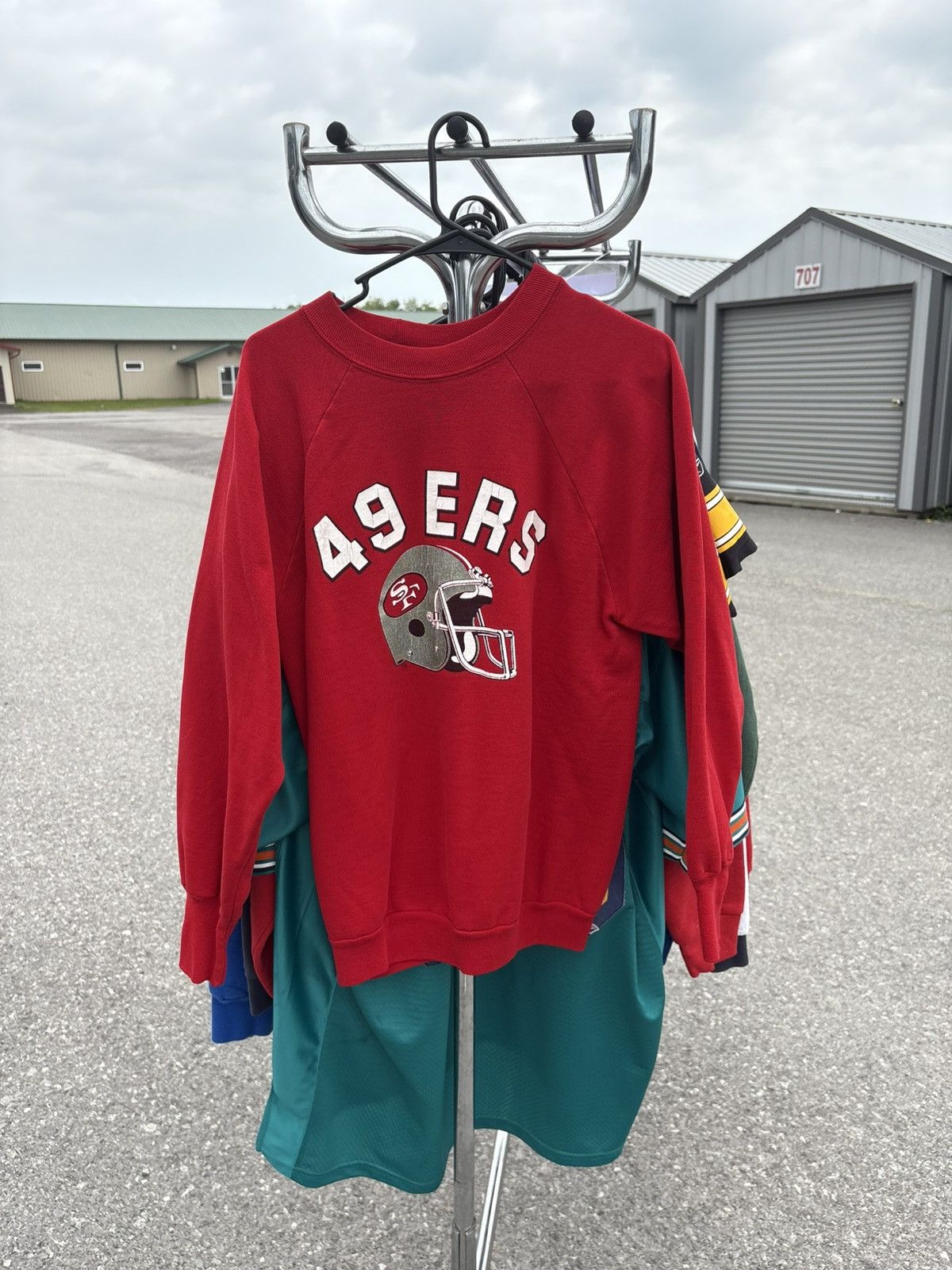 NFL × Vintage 1990's San Francisco 49 ers Crewneck Sweatshirt Size US XL / EU 56 / 4 - 1 Thumbnail