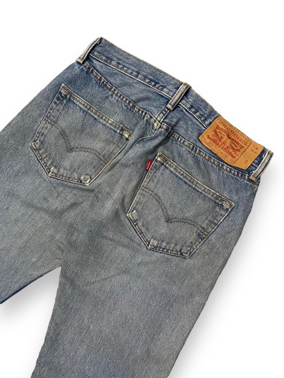 Japanese Brand × Levi's Vintage Levis Strauss Japan 501 Button 4996 Distressed h' Size US 29 - 10 Thumbnail