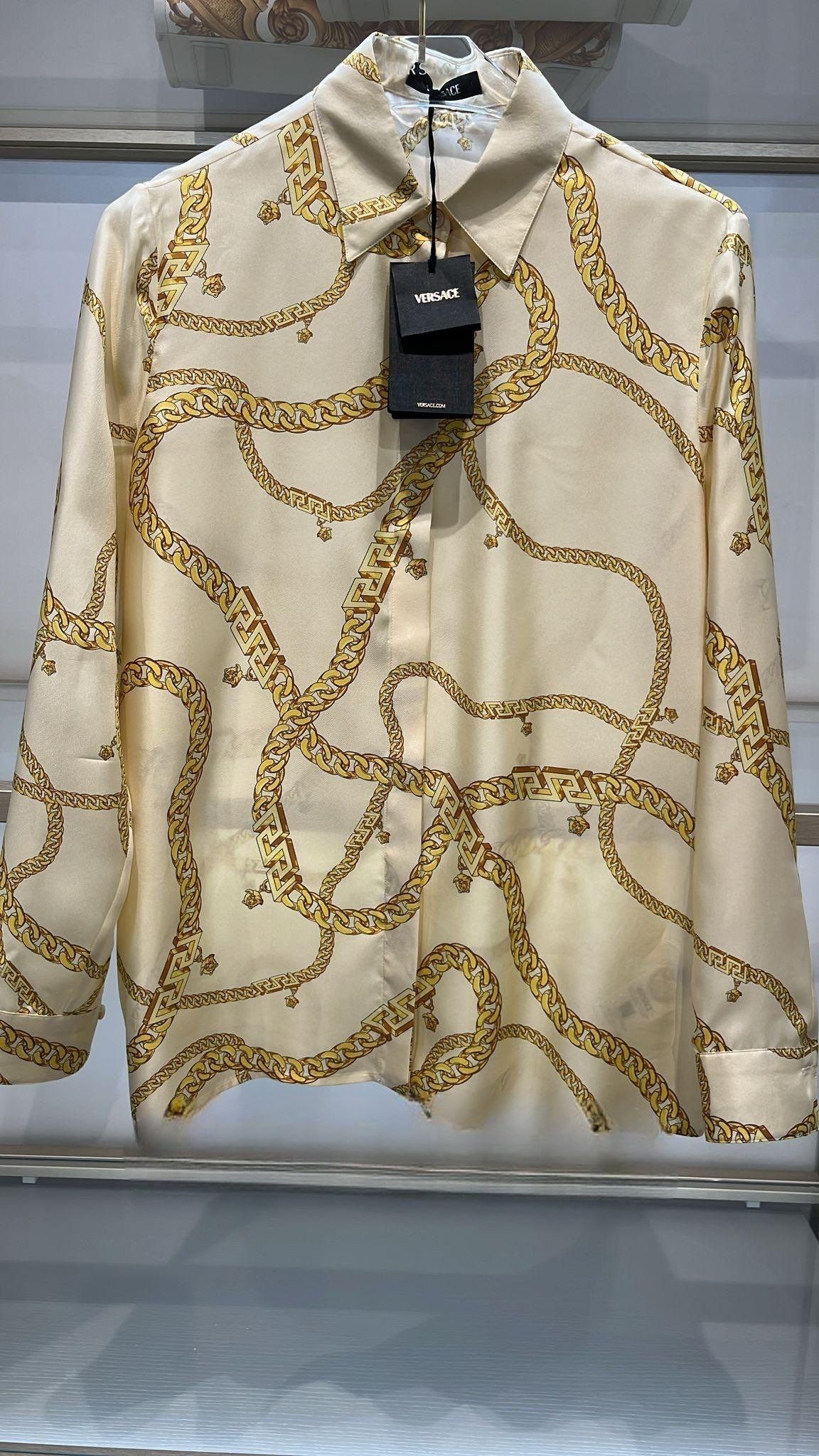 Versace Versace Blouse Silk Size M / US 6-8 / IT 42-44 - 1 Preview