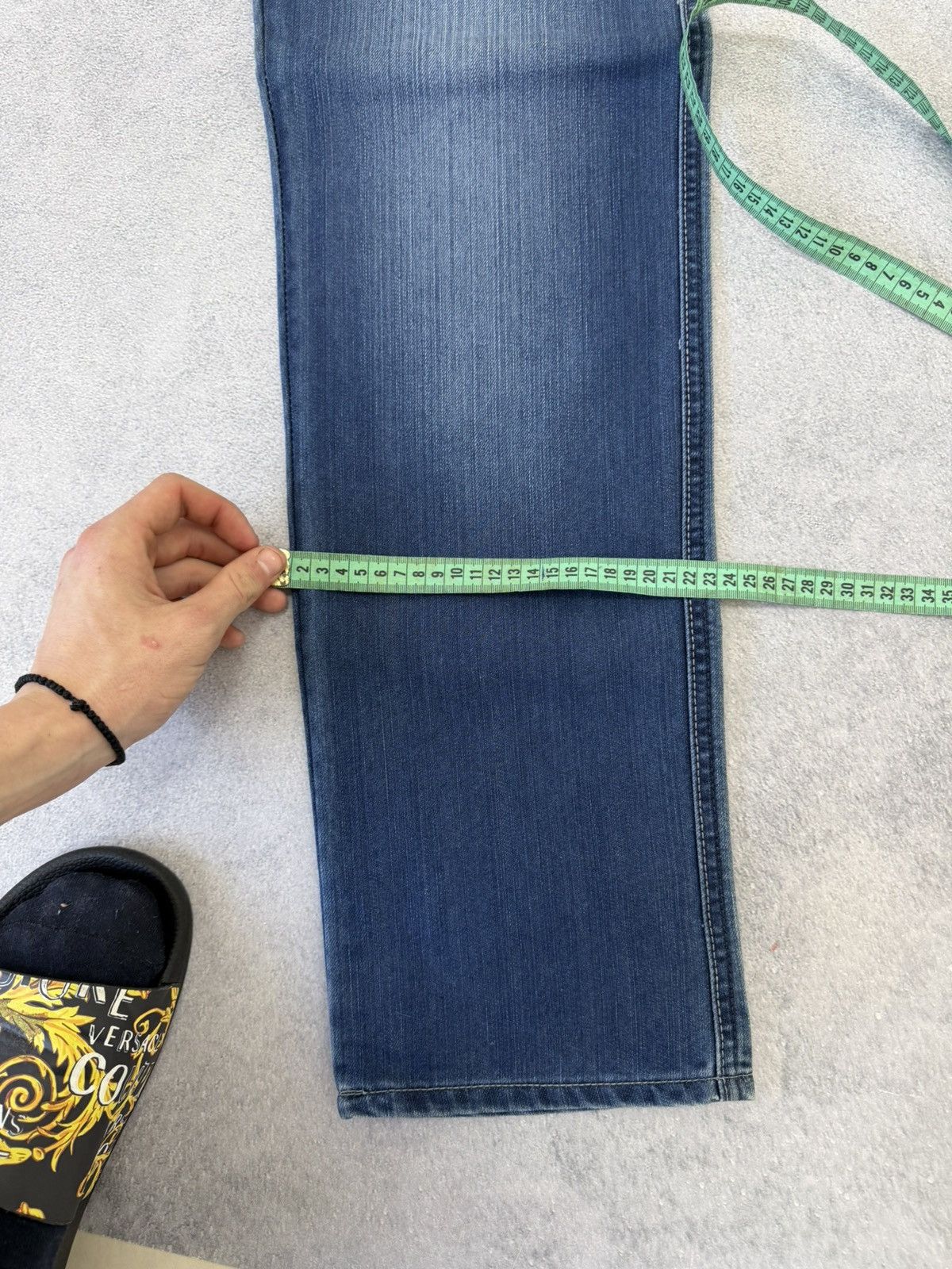 Japanese Brand Vintage Streetwear Baggy Flared Bootcut Denim Y2K Jeans Size US 30 / EU 46 - 15 Thumbnail