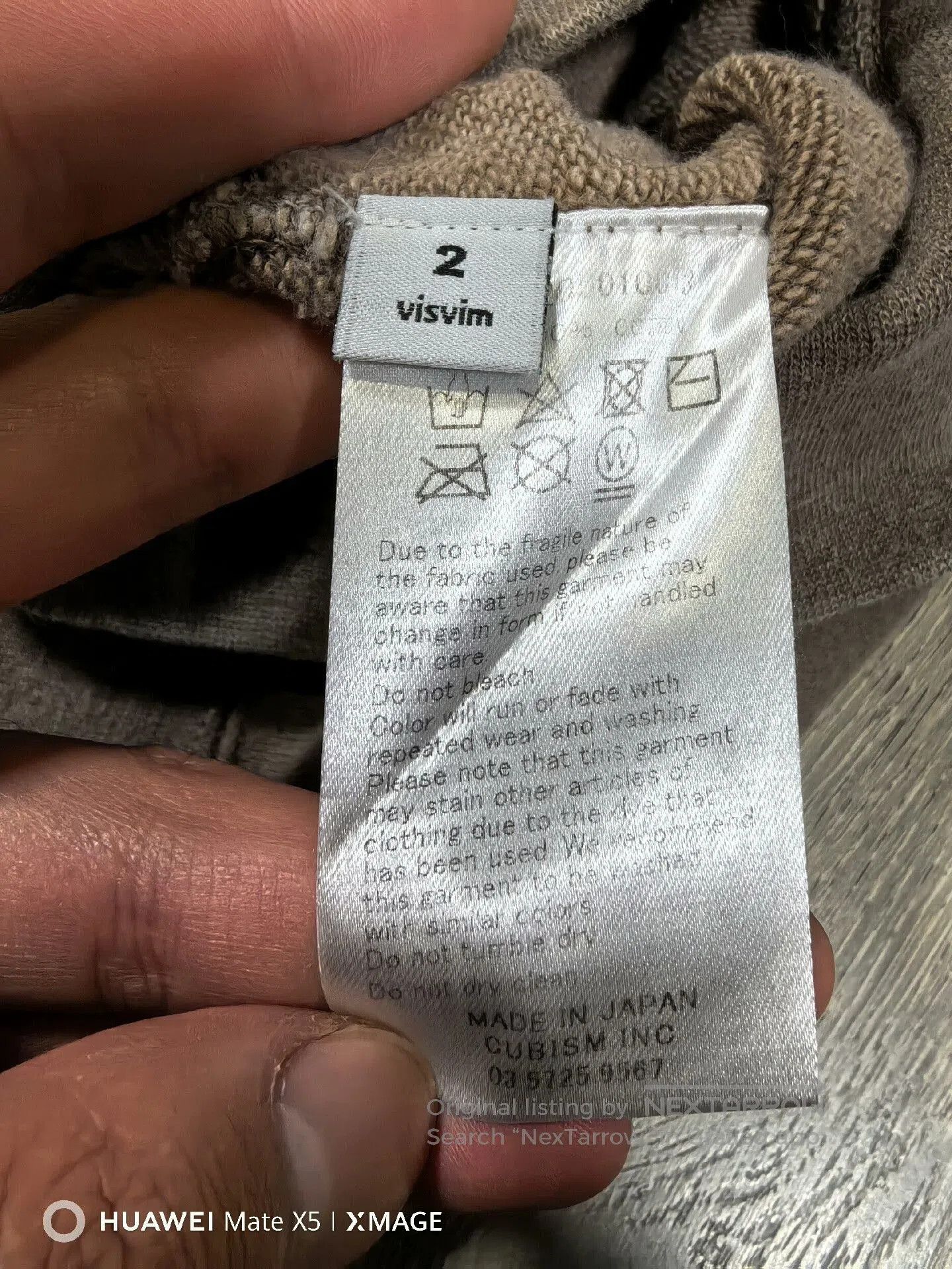 Visvim visvim jumbo sweat crew top. Size US M / EU 48-50 / 2 - 5 Thumbnail