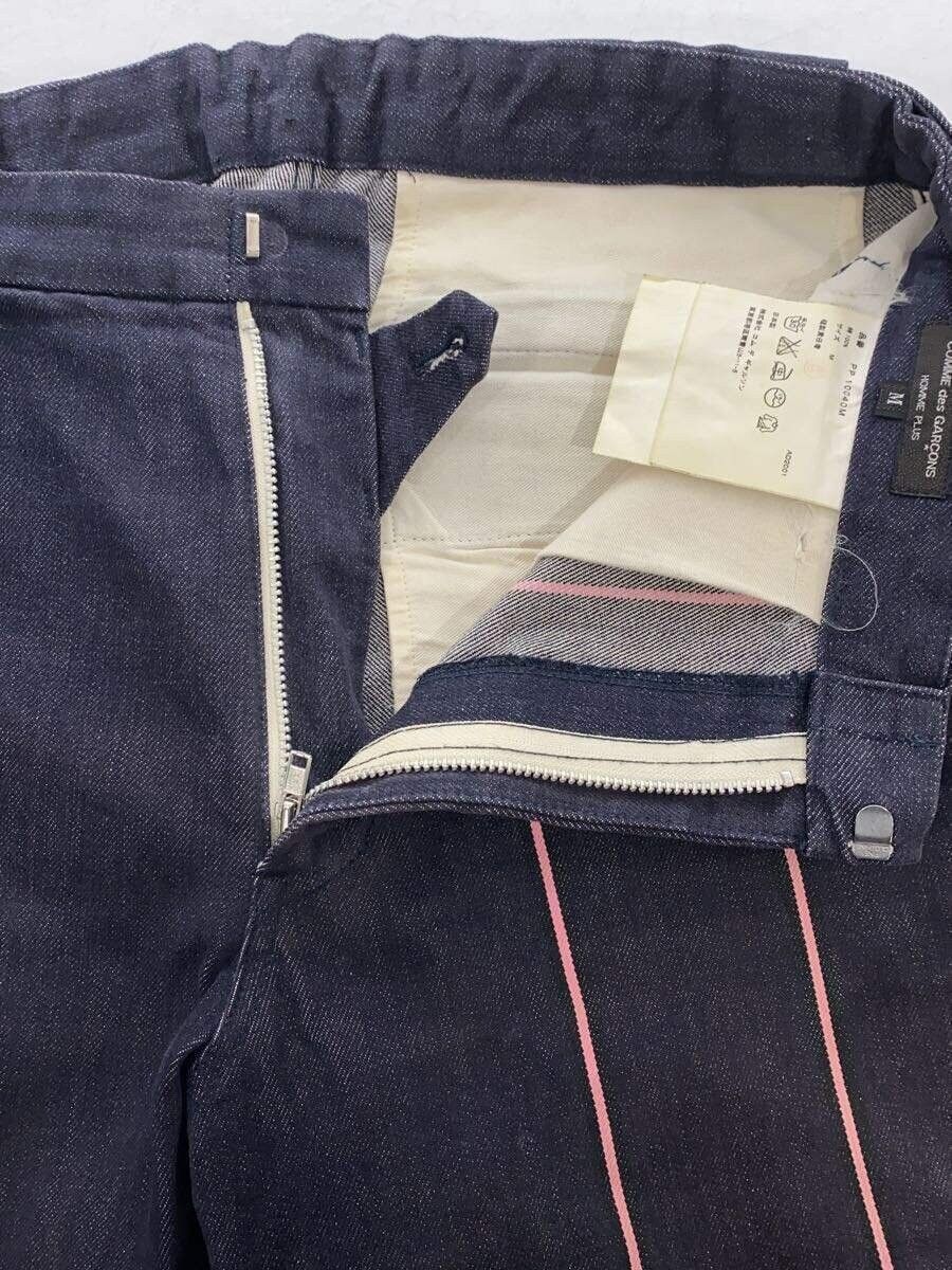 Comme des Garcons × Comme des Garcons Homme Plus AW01 Striped Straight Leg Denim Jeans Size US 32 / EU 48 - 3 Thumbnail