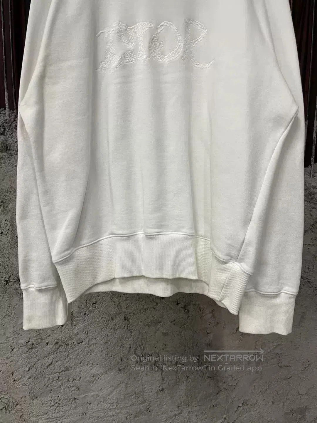 Dior Dior Peter Doig Embroidered Paint Letter Sweatshirt. Size US L / EU 52-54 / 3 - 4 Thumbnail