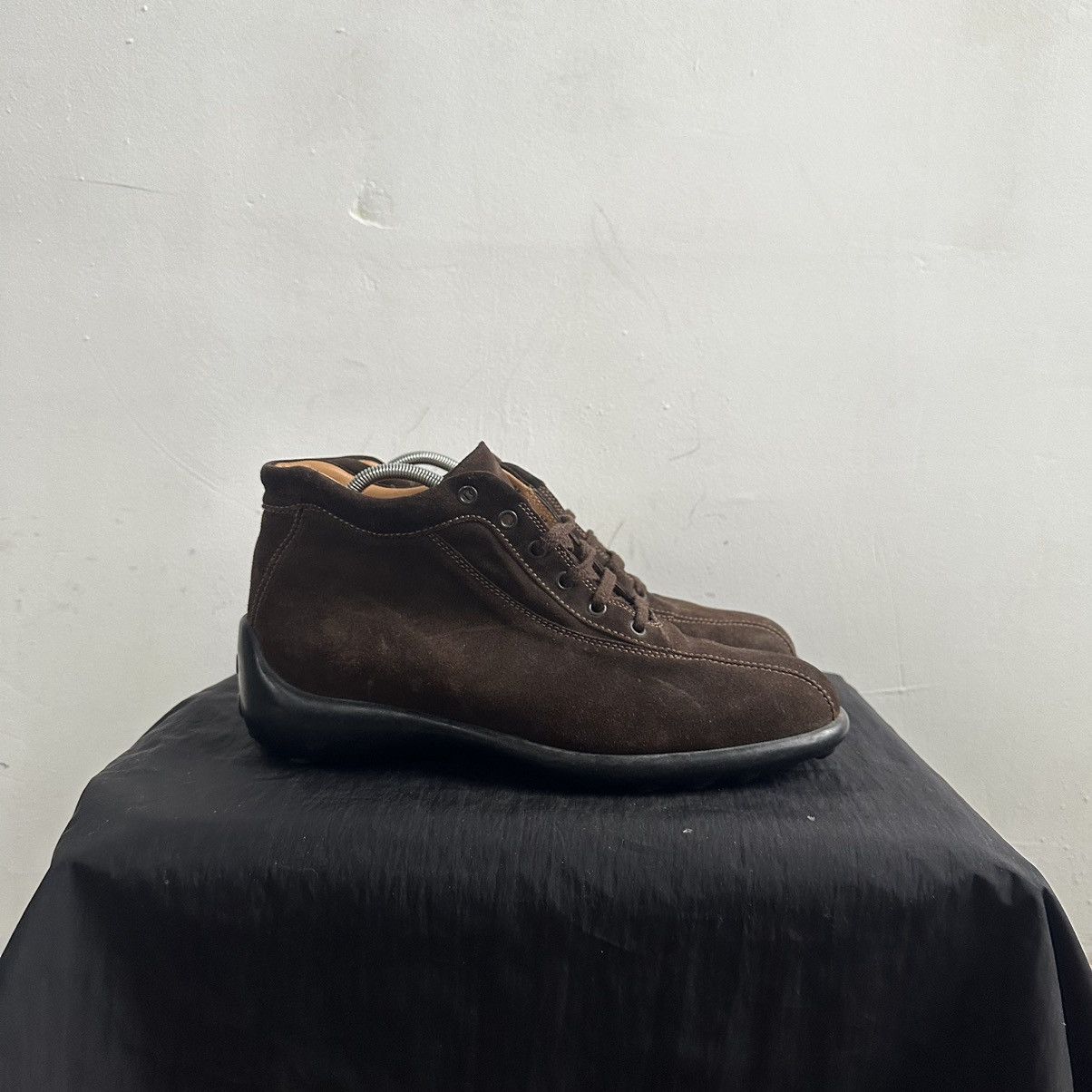 Tod's Brown Suede chunky sole Chukka Lace Up Shoes Size US 8 / EU 41 - 1 Thumbnail