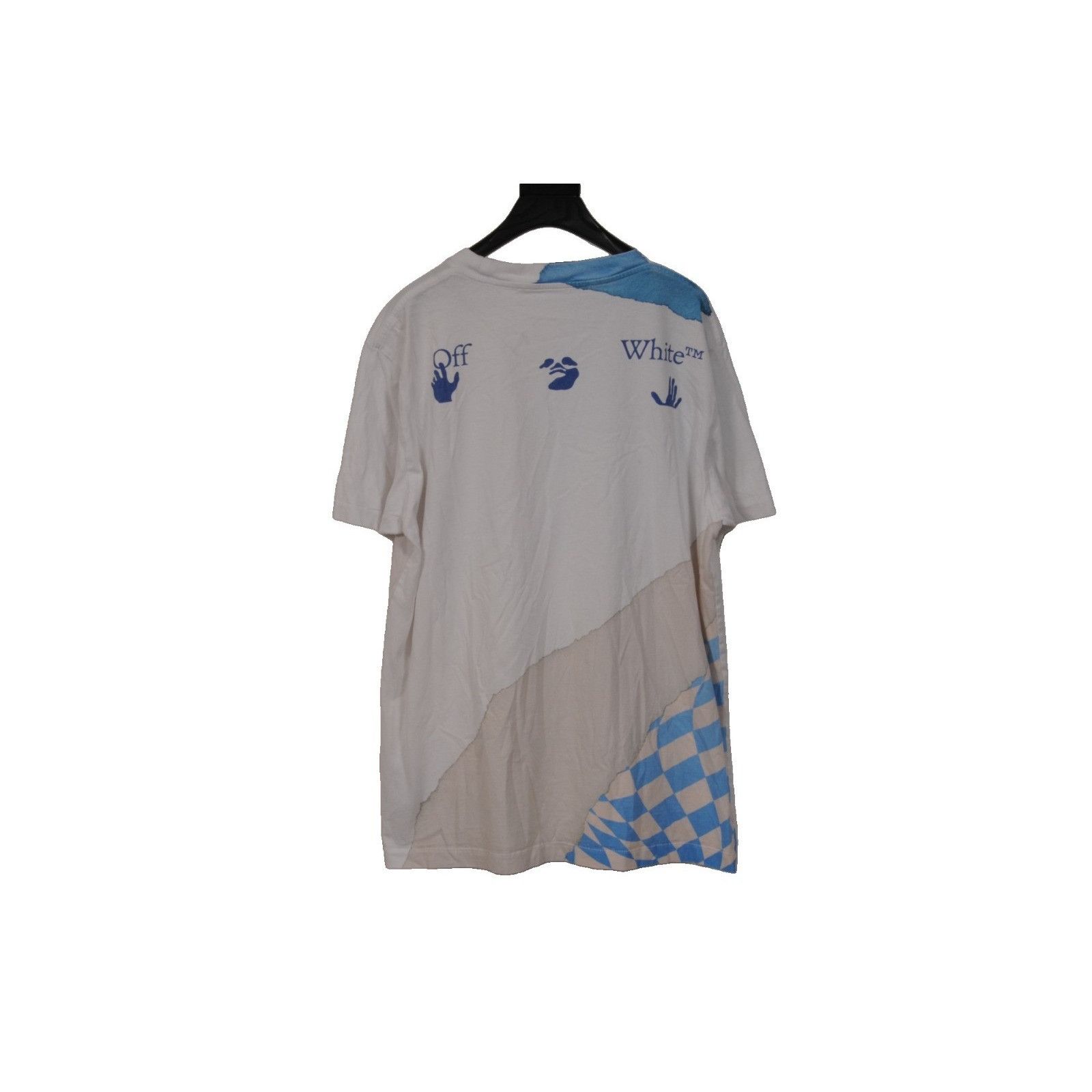 Off-White Miami Exclusive Checkered Logo T Shirt Size US L / EU 52-54 / 3 - 2 Thumbnail