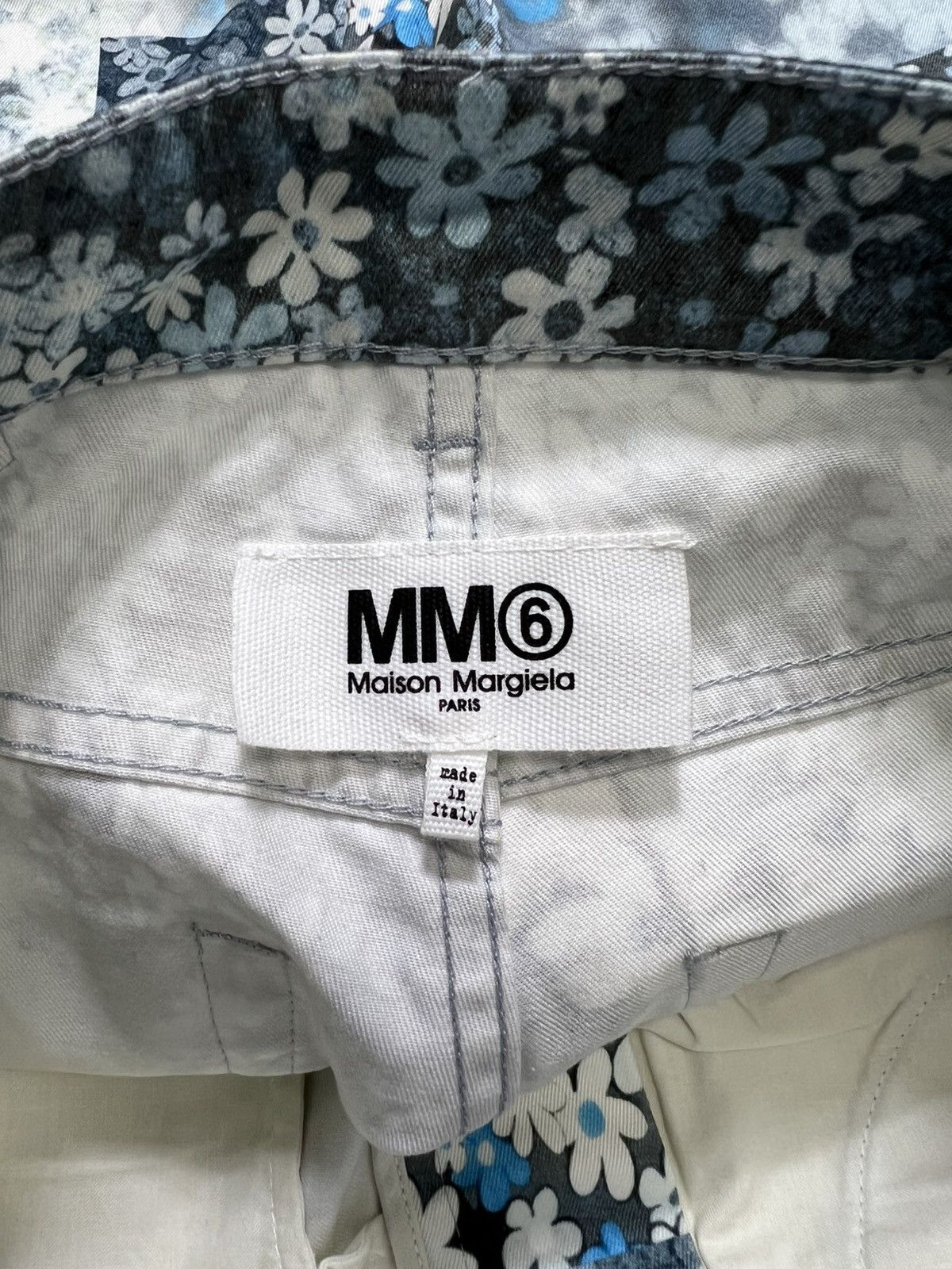 MM6 Maison Margiela MM6 - S/S 16’ - Flower Patchwork Pants Size US 28 / EU 44 - 10 Thumbnail