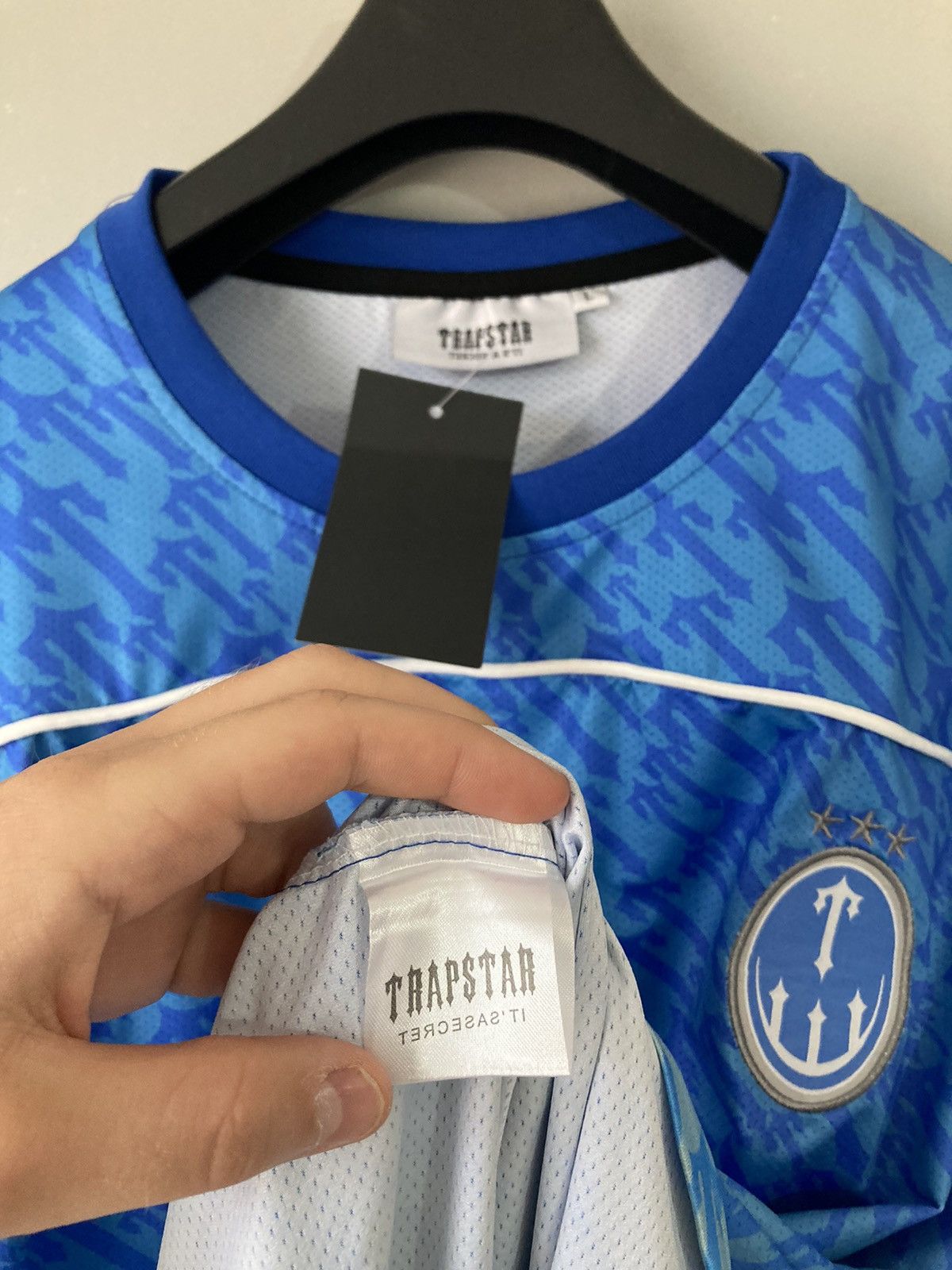 Other Trapstar London football soccer t-shirt jersey uk drill drip Size US L / EU 52-54 / 3 - 9 Thumbnail