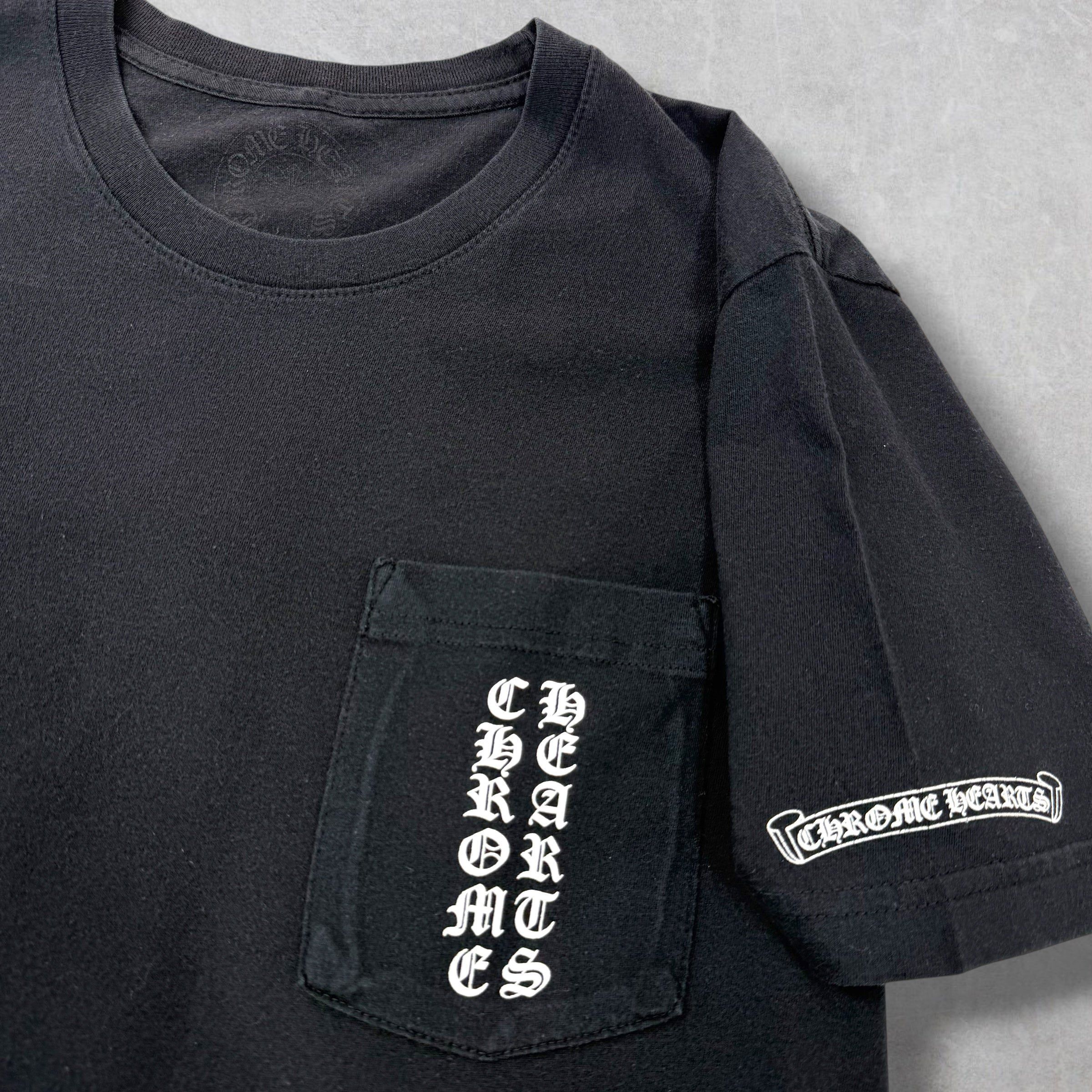 Chrome Hearts Chrome Hearts Side Logo Vertical Pocket Tee M Size US M / EU 48-50 / 2 - 4 Thumbnail