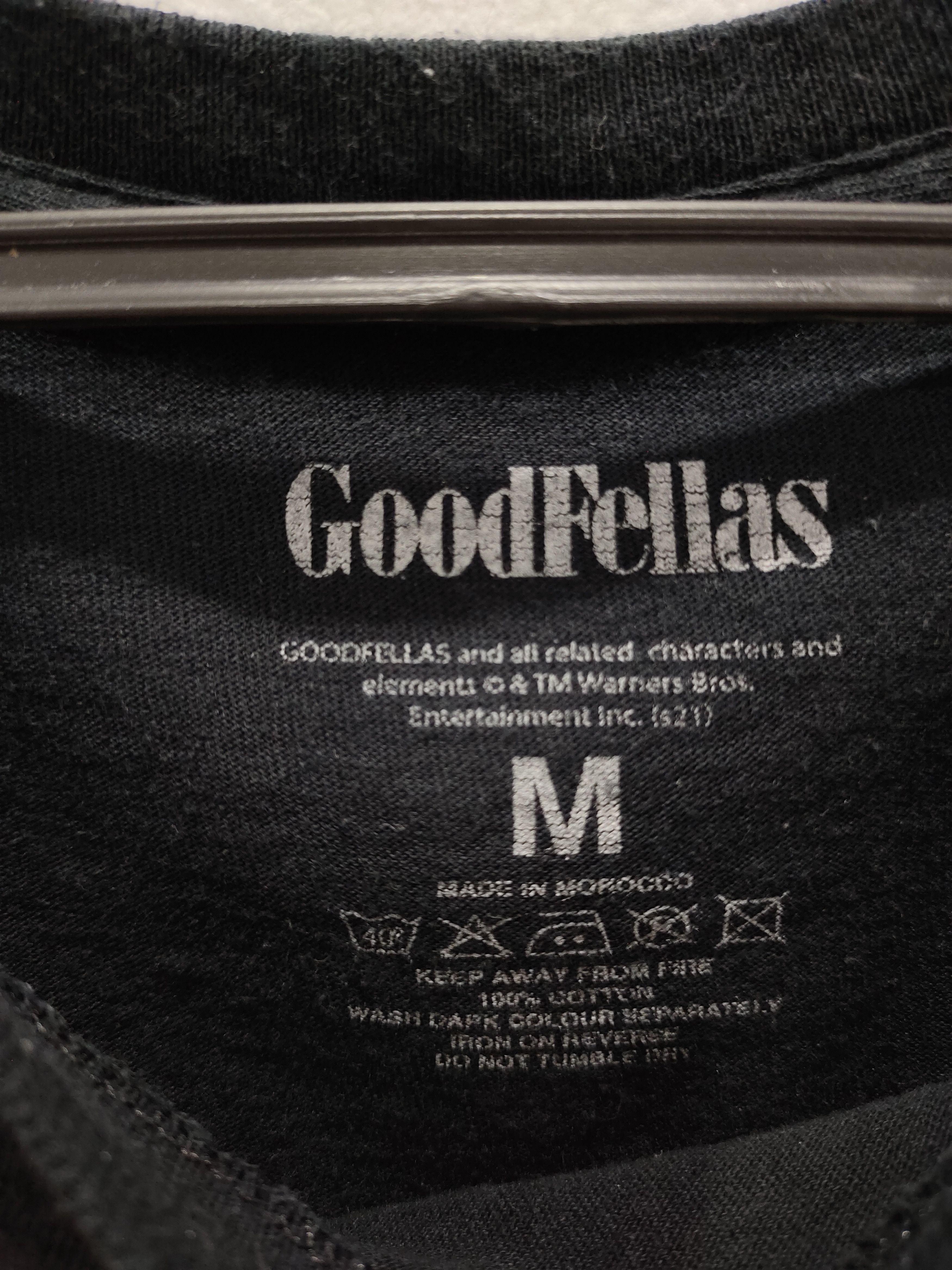 Vintage Good Fellas Movie Big Print Tees Size US XL / EU 56 / 4 - 4 Thumbnail