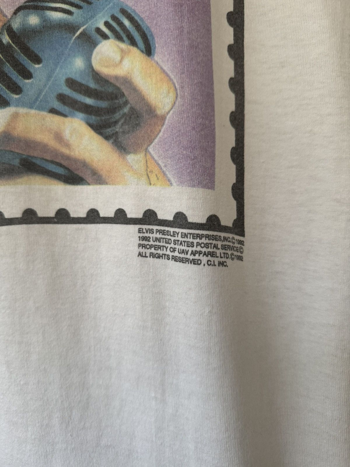 Band Tees × Vintage Vintage 90’s Elvis Presley Size US XL / EU 56 / 4 - 5 Thumbnail