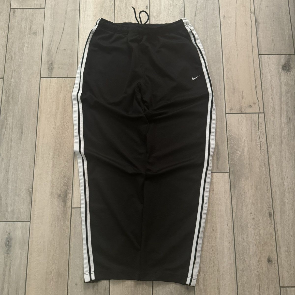 Adidas Vintage Y2k Baggy Black Nike Sweatpants Fits 26 40 Waist Grailed