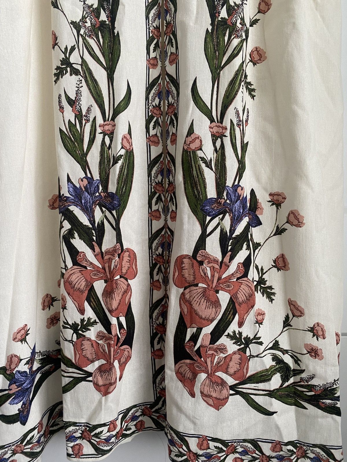 Other NWT Max Studio Cream Sleeveless V-Neck Sundress Maxi Dress Size XL / US 12-14 / IT 48-50 - 3 Thumbnail