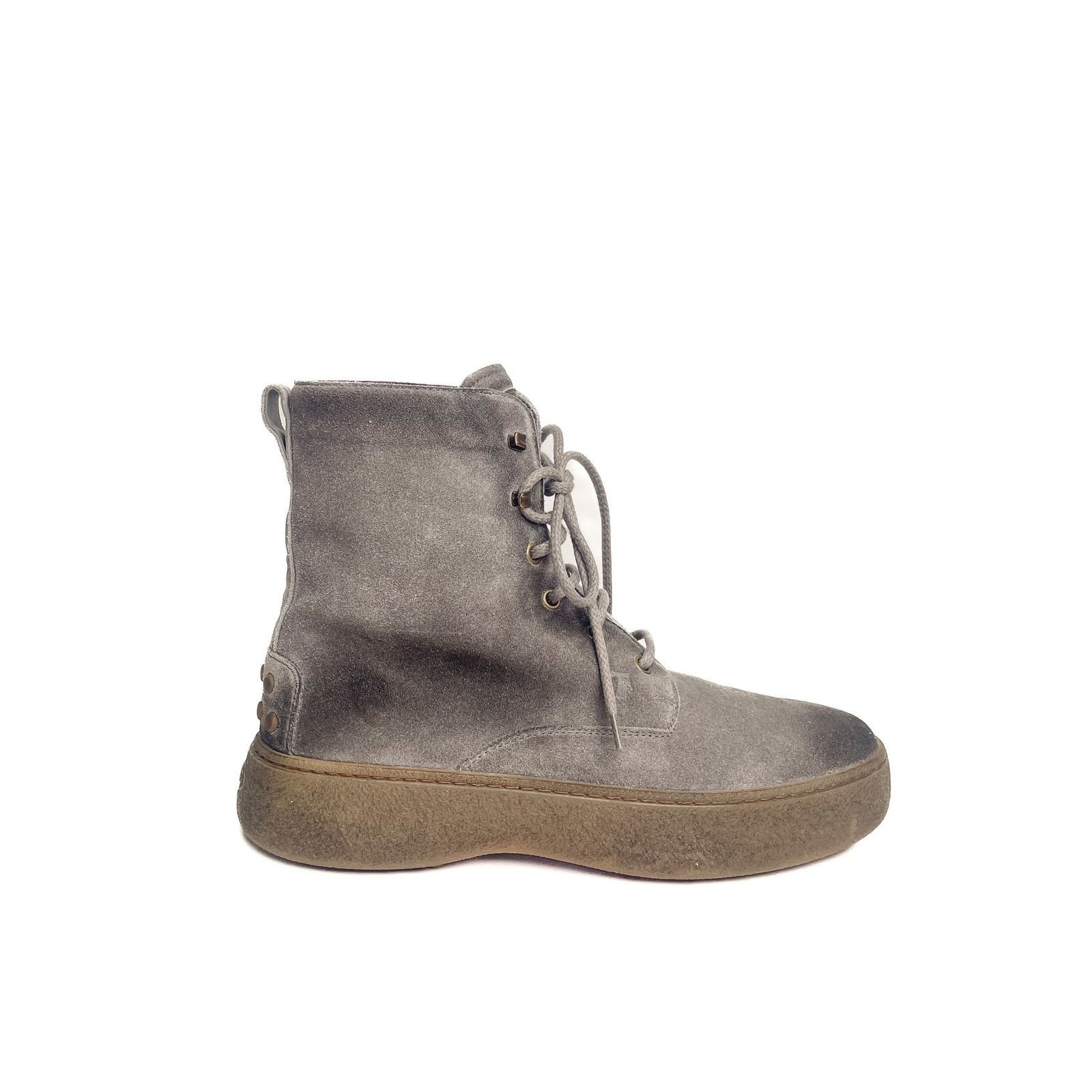 Tod's Heritage Lace-up Ankle Boots Size US 7.5 / EU 40-41 - 2 Thumbnail