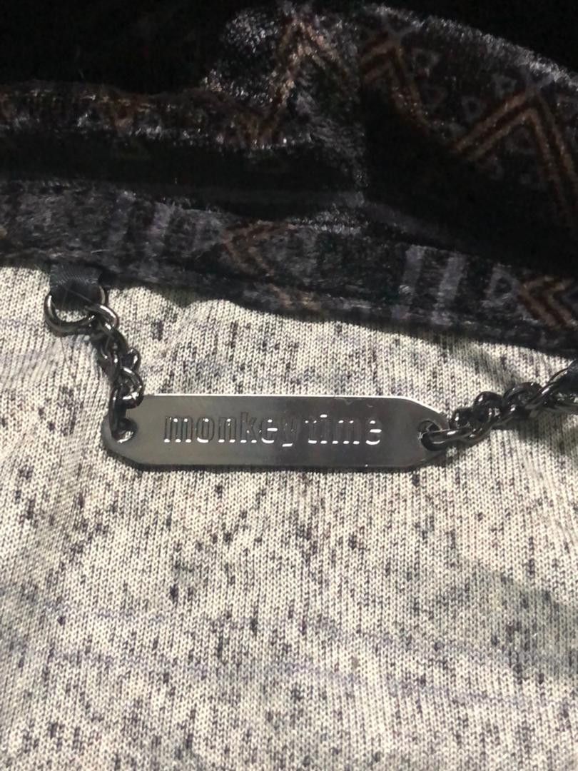 Native × monkey time 💥Vintage Monkey Time Native Sweater Hoodie Zipper Rare Size US M / EU 48-50 / 2 - 14 Thumbnail