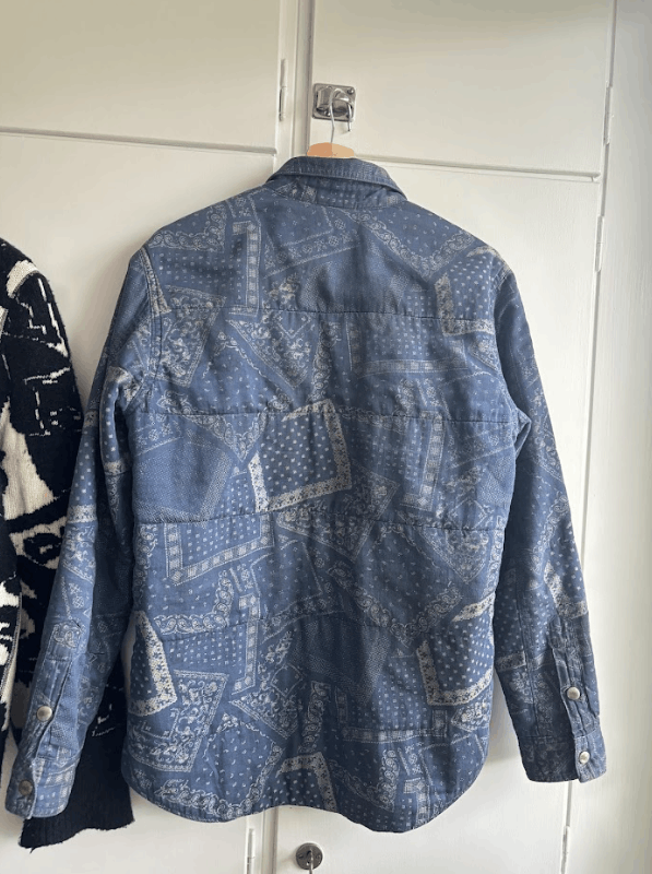 Japanese Brand Soulive bandana patchwork jacket - NO. BLX-0902 Size US M / EU 48-50 / 2 - 2 Thumbnail