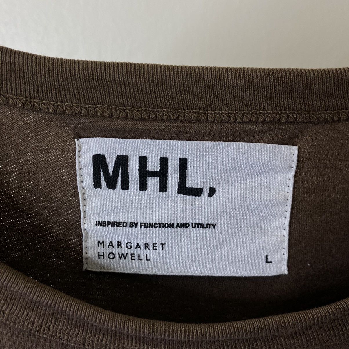 Margaret Howell MHL Single Pocket Sunfaded T Shirt Size US L / EU 52-54 / 3 - 4 Thumbnail