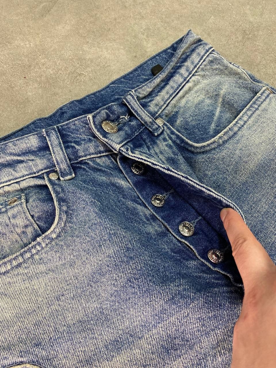 Peso Peso Embroidered Logo Baggy Denim Pants Size US 28 / EU 44 - 12 Thumbnail